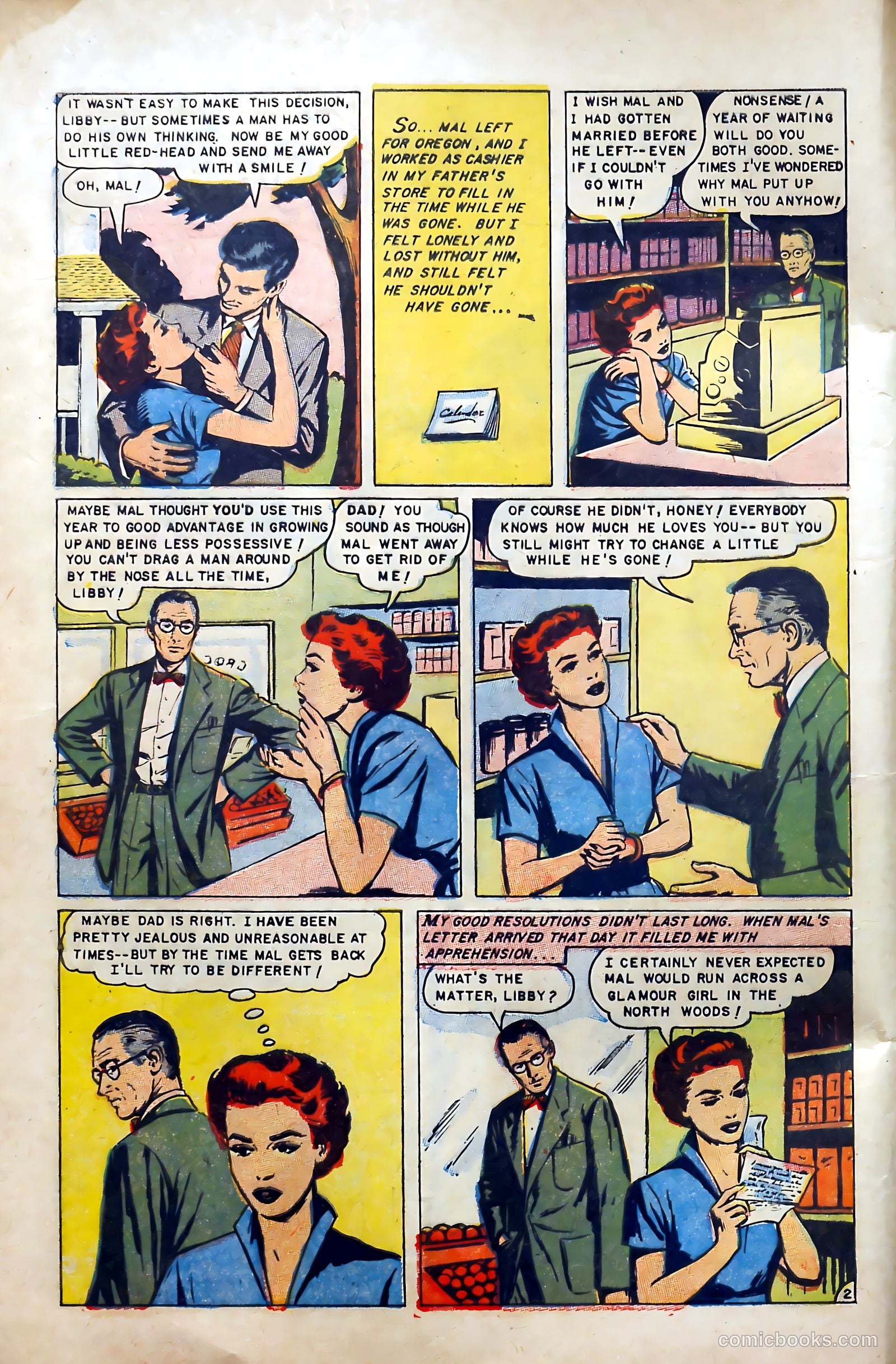 Love at First Sight #41 (1956) — page 4 of 36