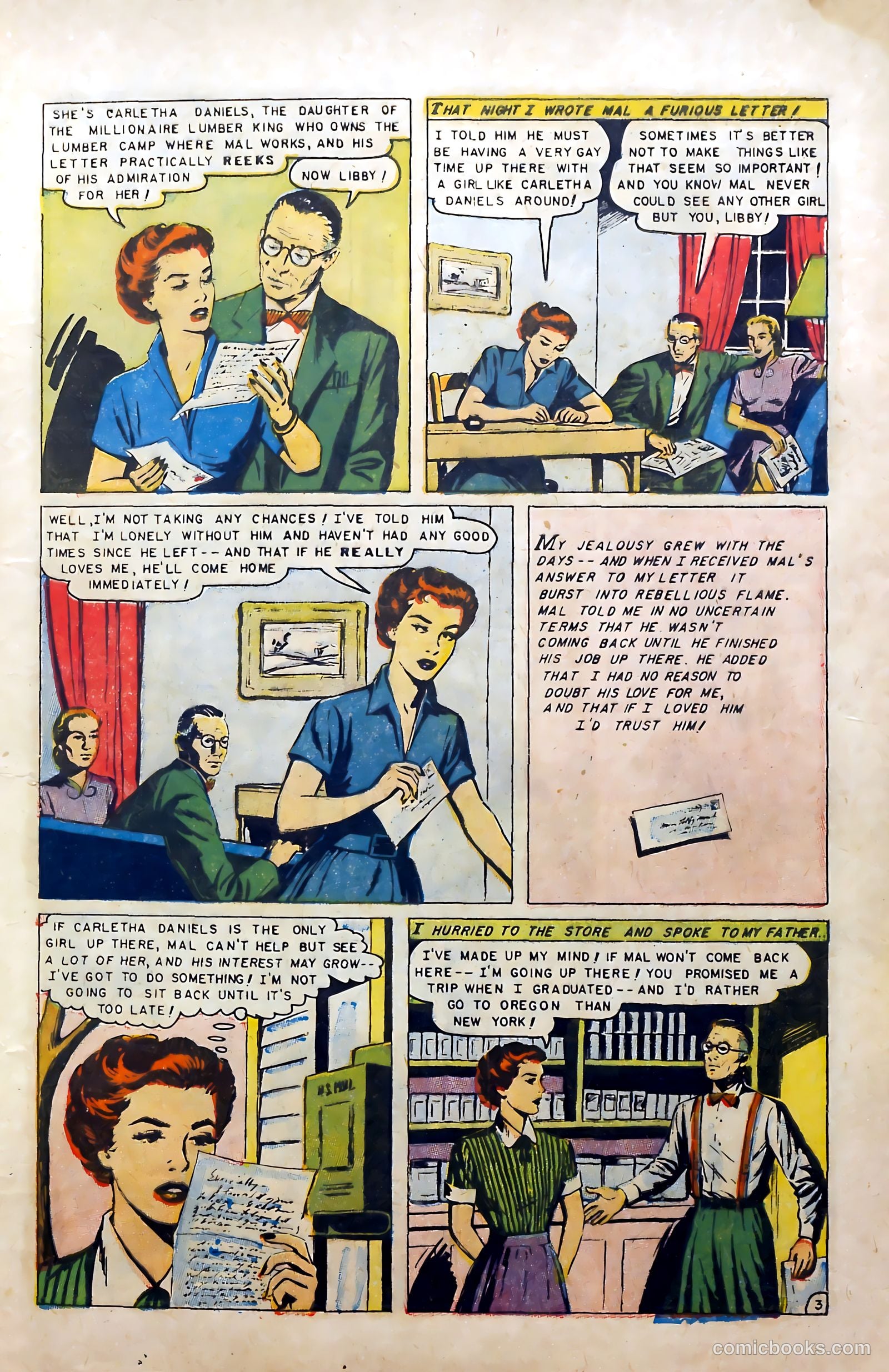 Love at First Sight #41 (1956) — page 5 of 36