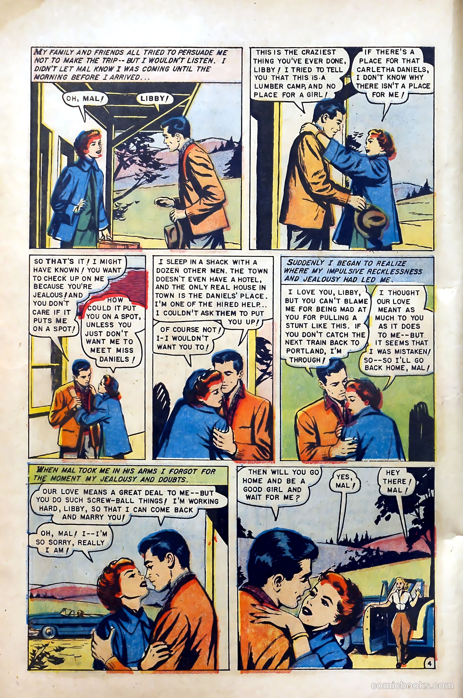 Love at First Sight #41 (1956) — page 6 of 36