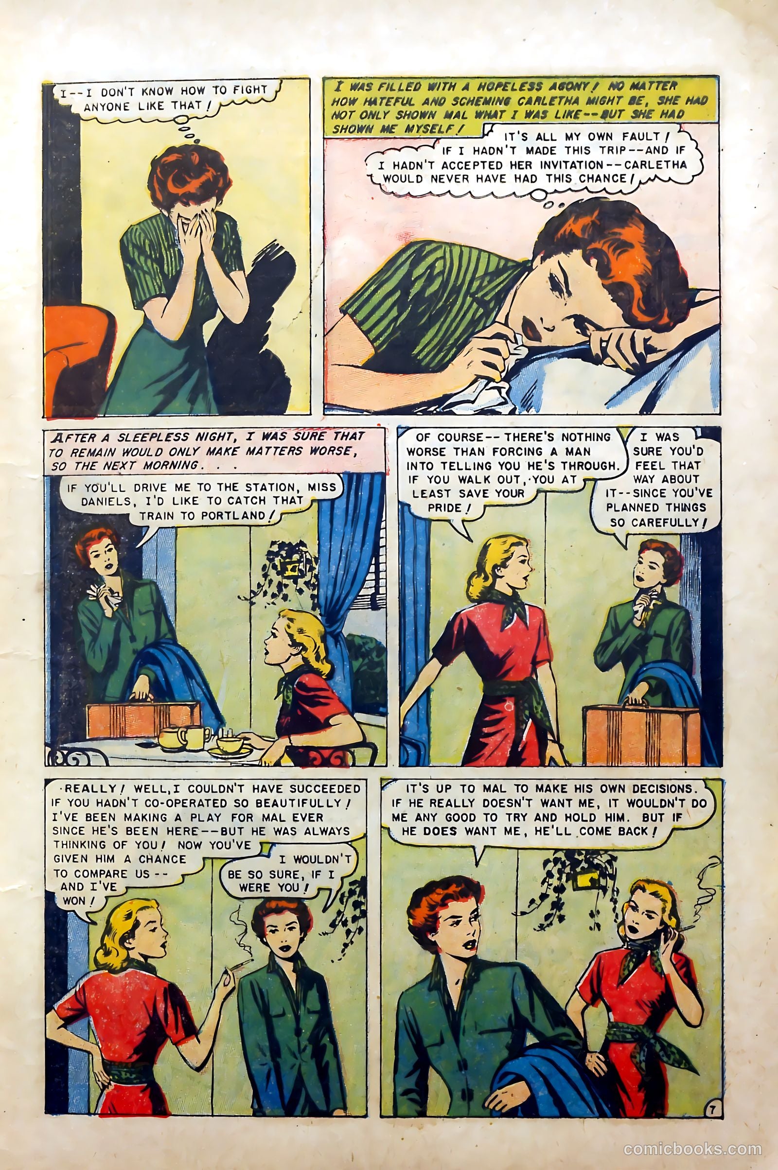 Love at First Sight #41 (1956) — page 9 of 36