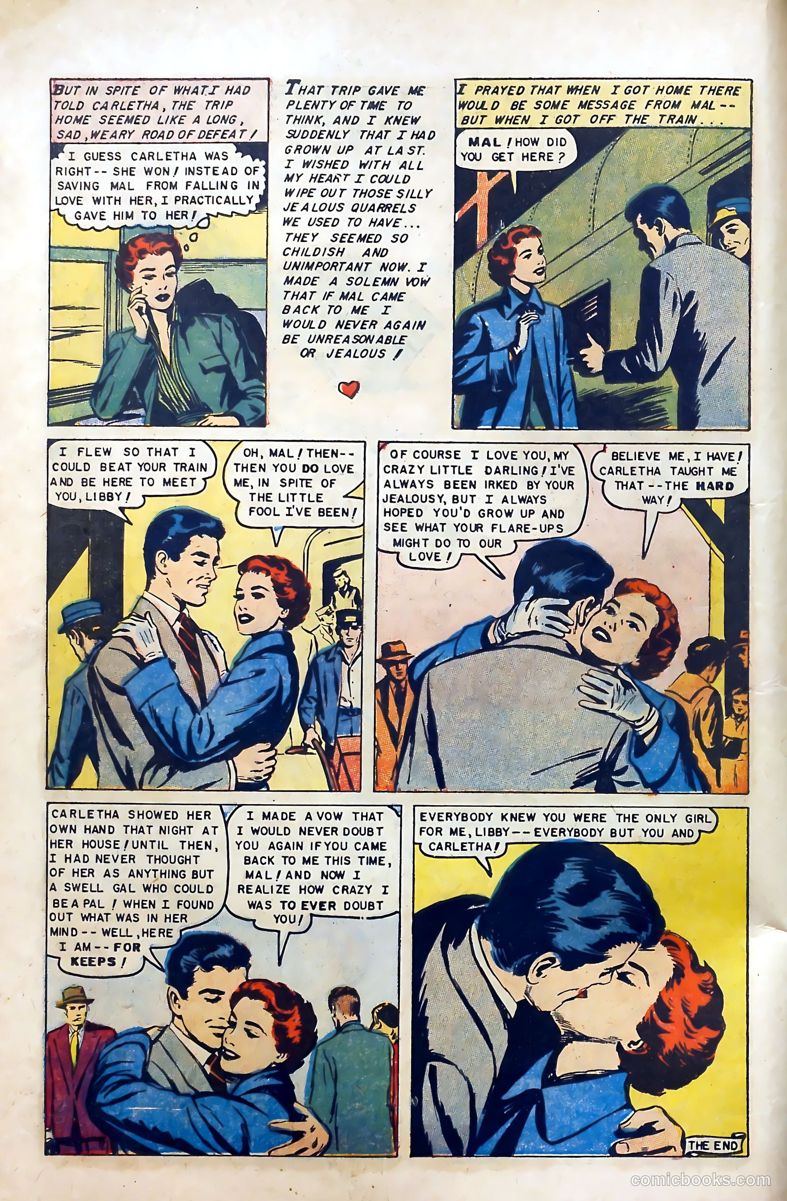 Love at First Sight #41 (1956) — page 10 of 36