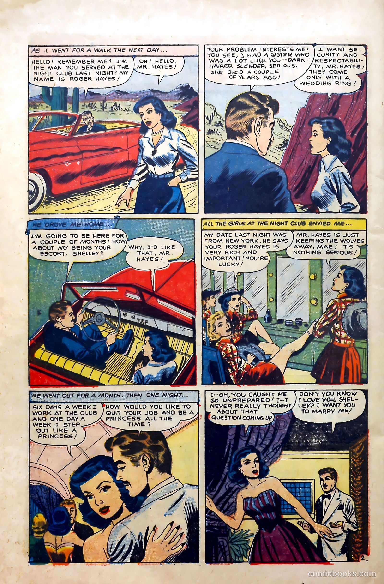 Love at First Sight #41 (1956) — page 28 of 36