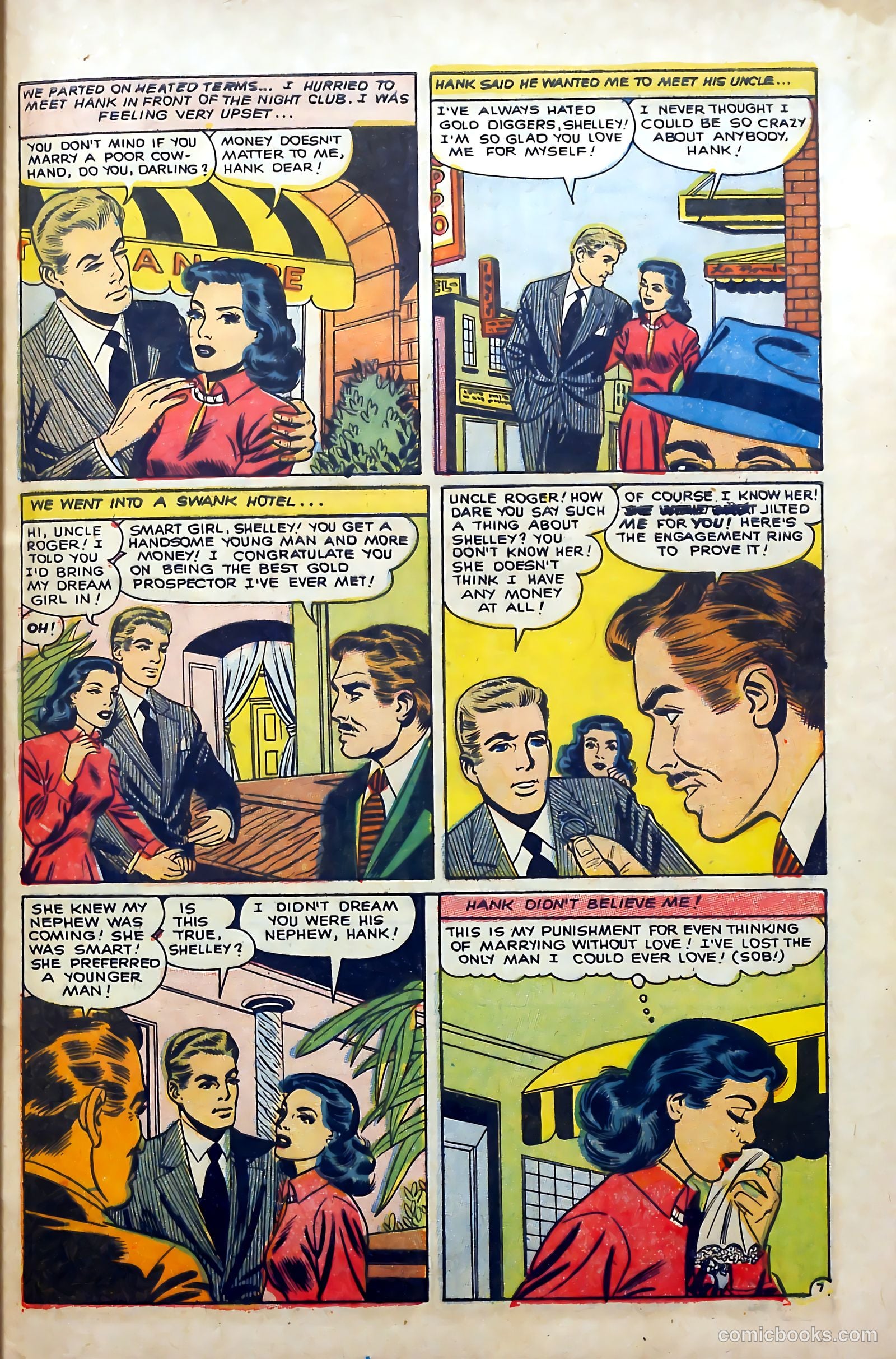 Love at First Sight #41 (1956) — page 33 of 36