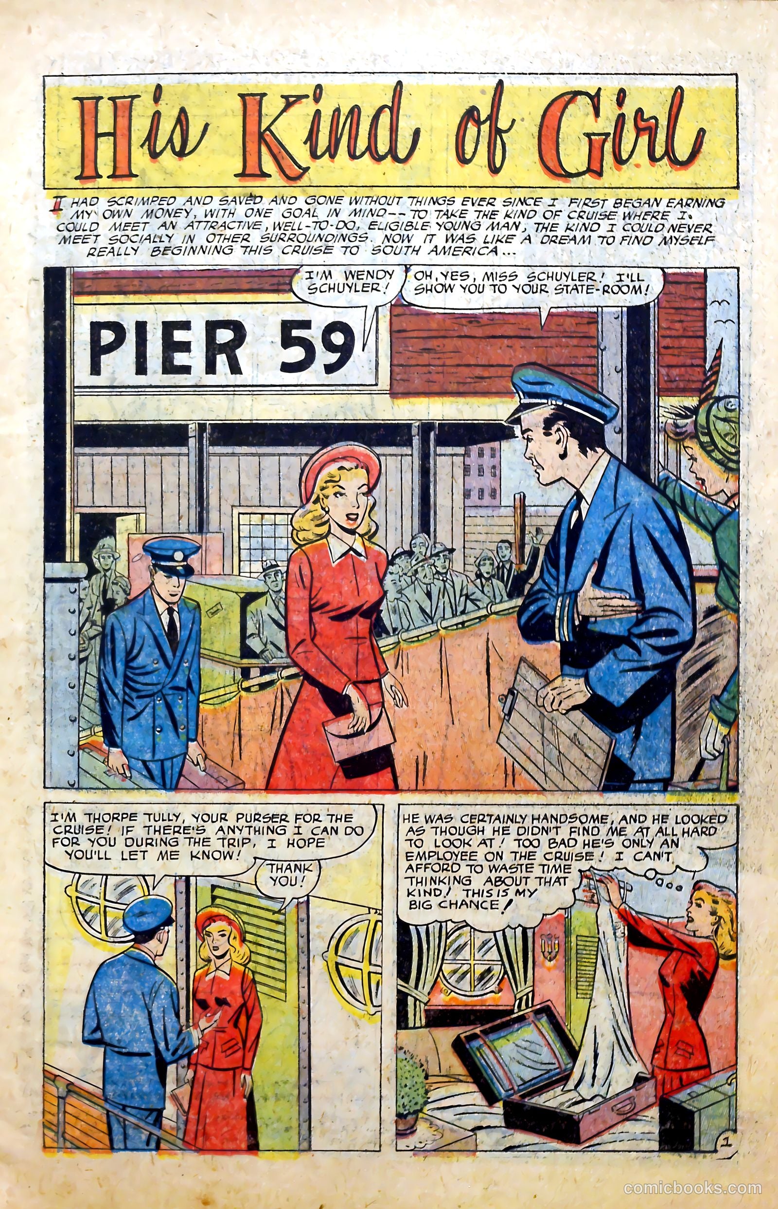 Love at First Sight #42 (1956) — page 3 of 36