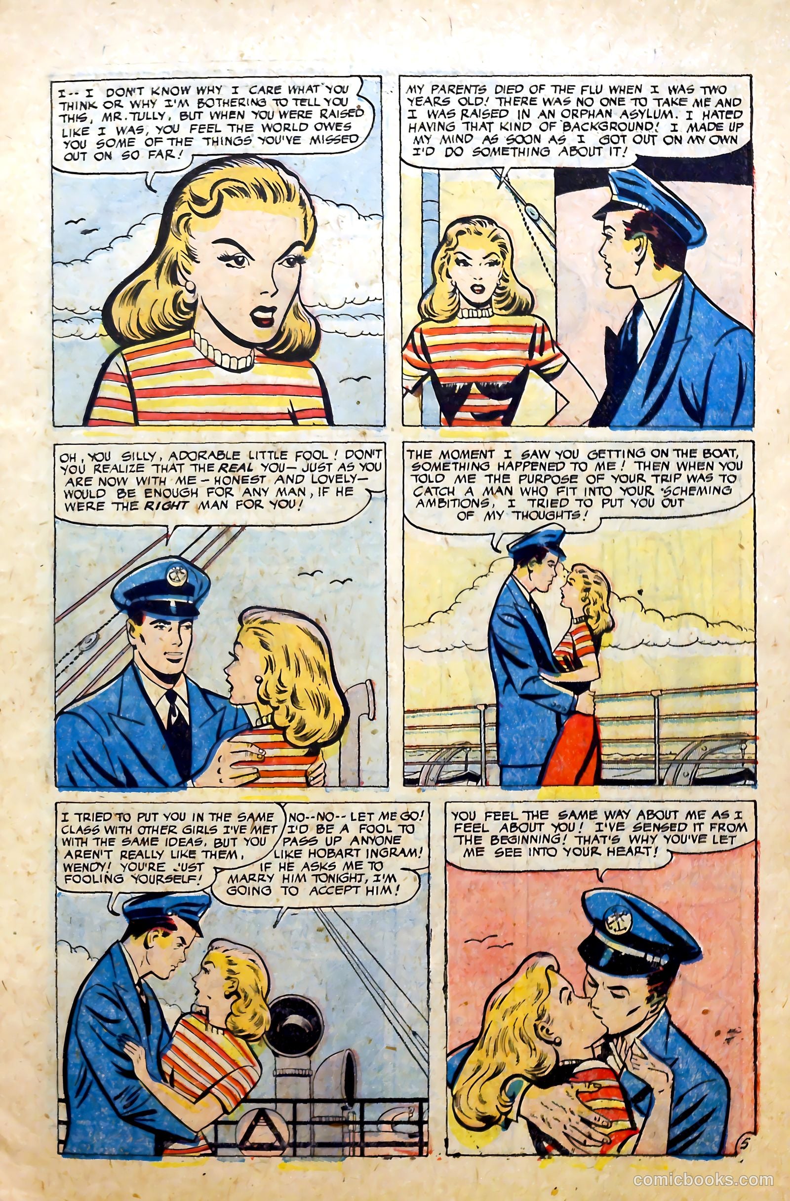 Love at First Sight #42 (1956) — page 7 of 36