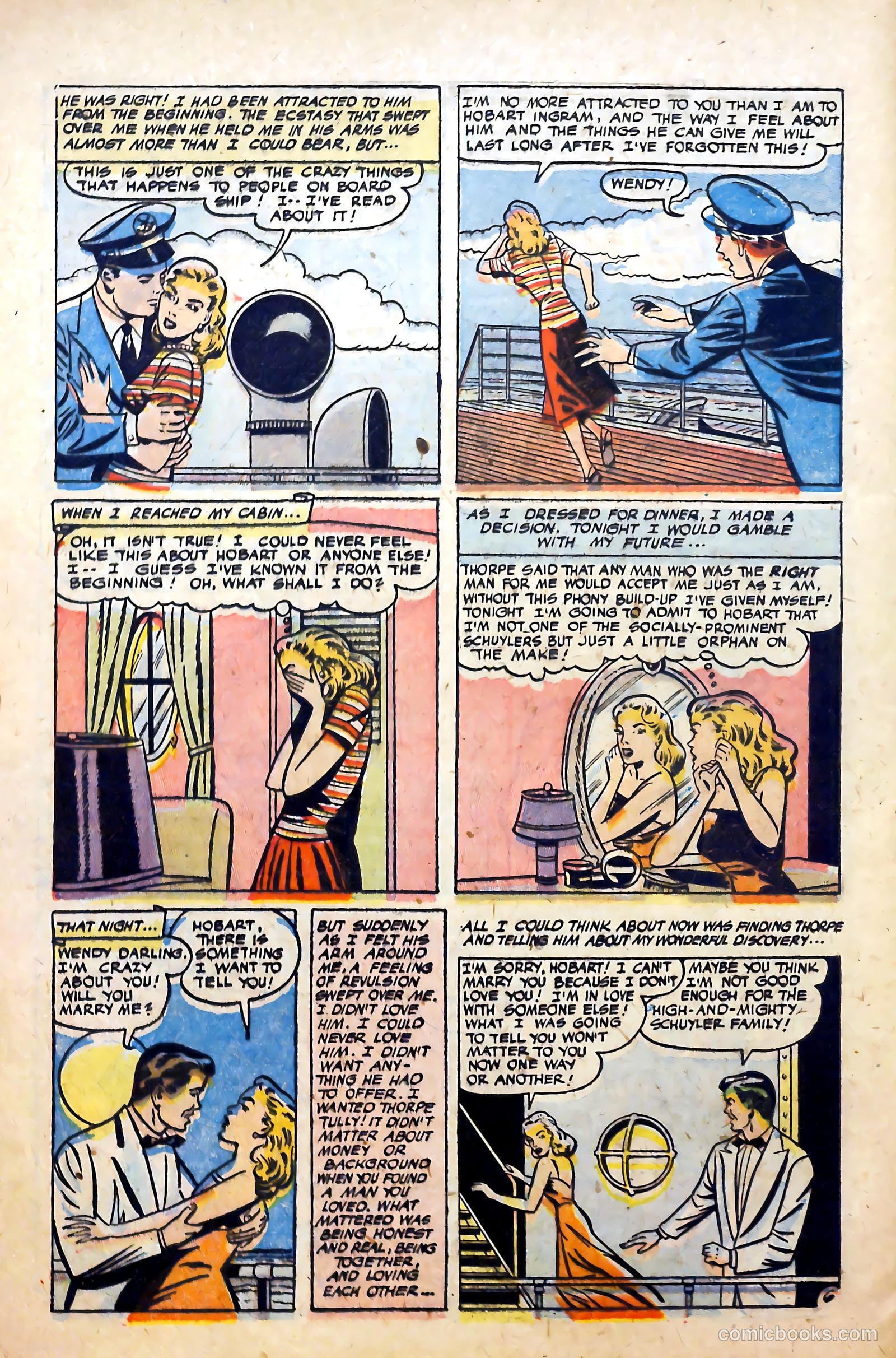 Love at First Sight #42 (1956) — page 8 of 36