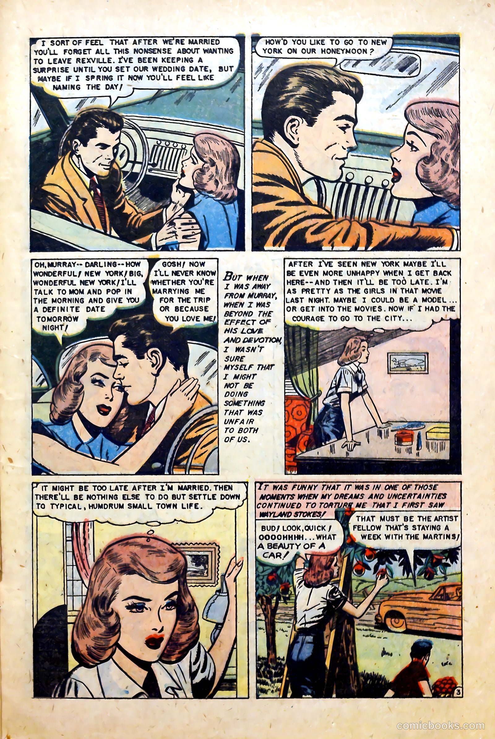 Love at First Sight #42 (1956) — page 21 of 36