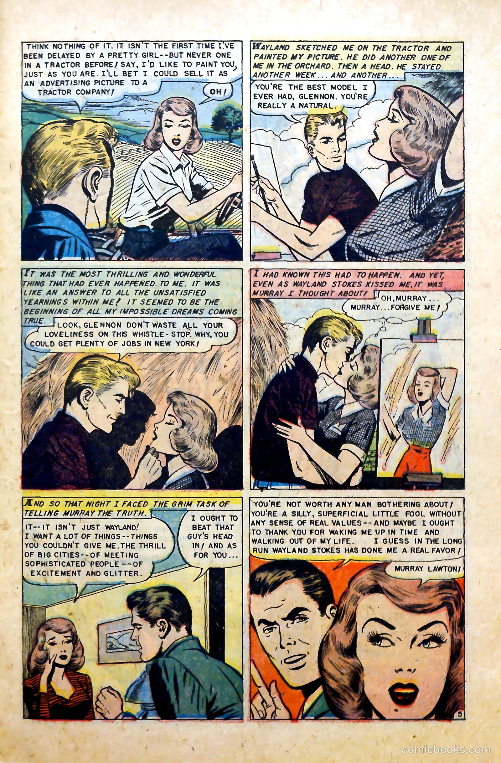 Love at First Sight #42 (1956) — page 23 of 36