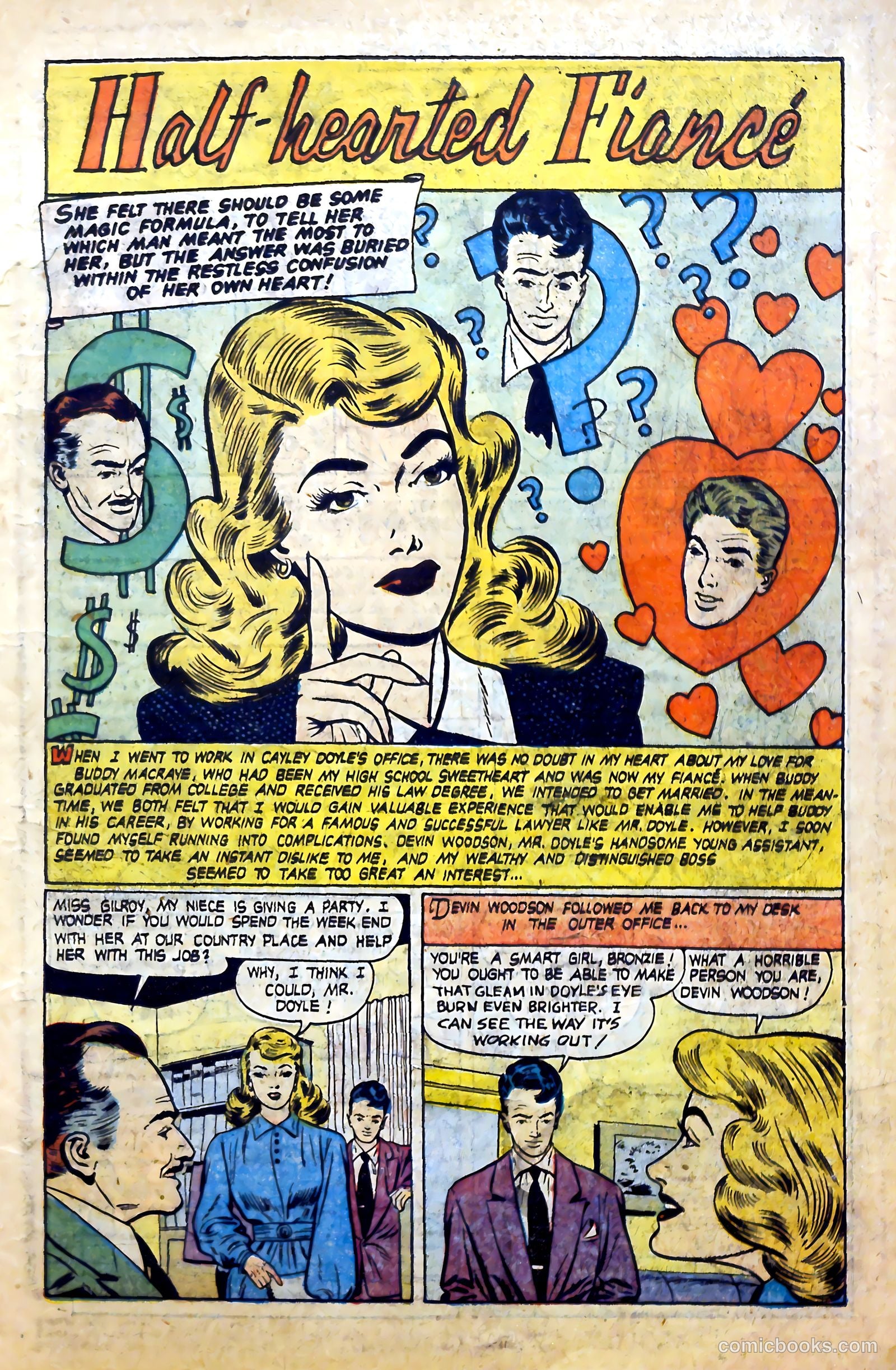 Love at First Sight #43 (1956) — page 3 of 36