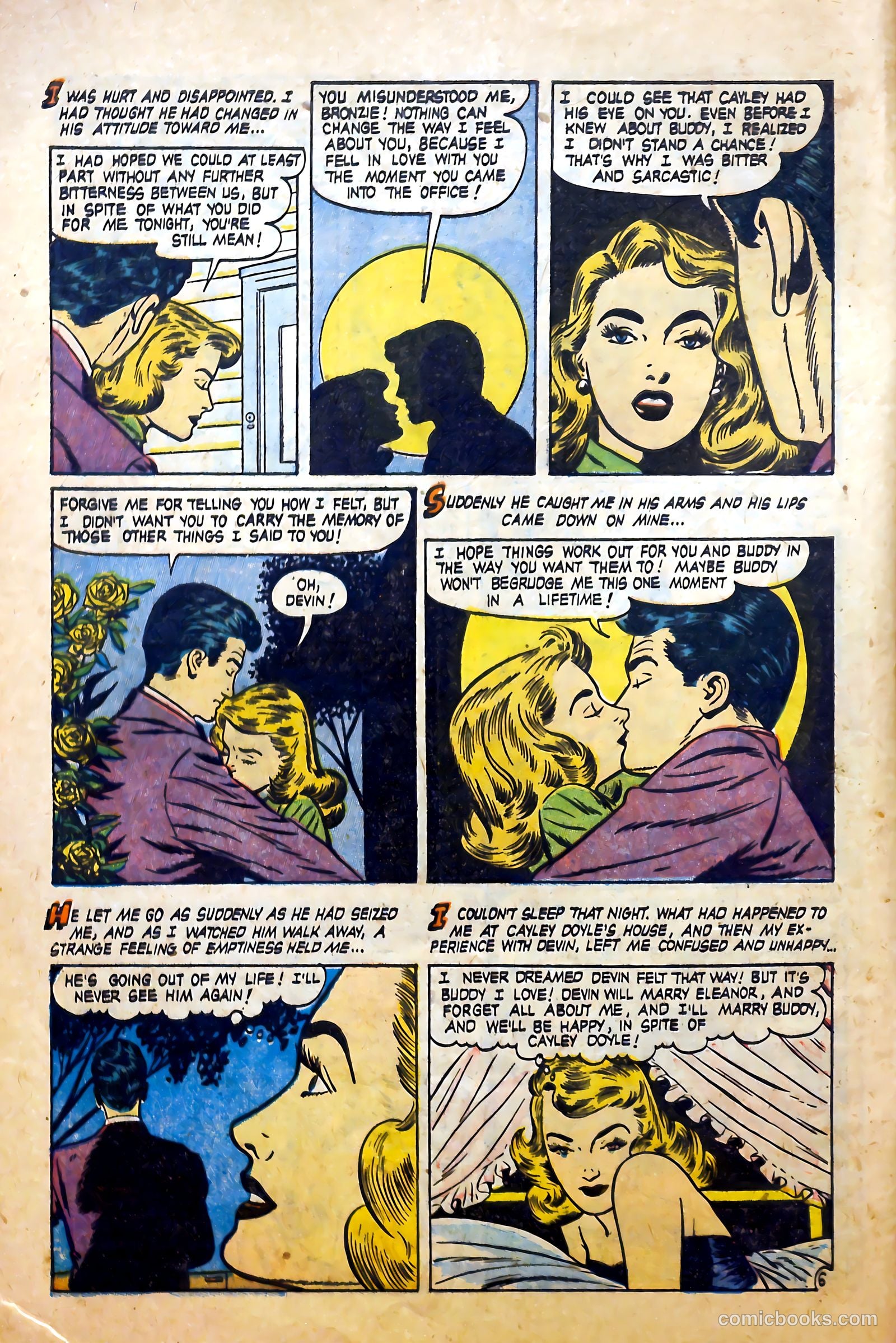 Love at First Sight #43 (1956) — page 8 of 36