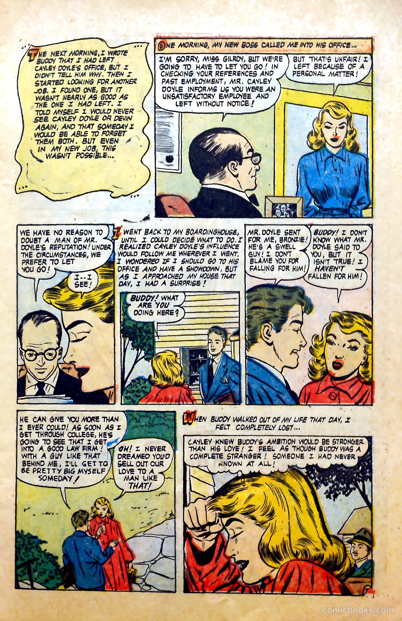 Love at First Sight #43 (1956) — page 9 of 36