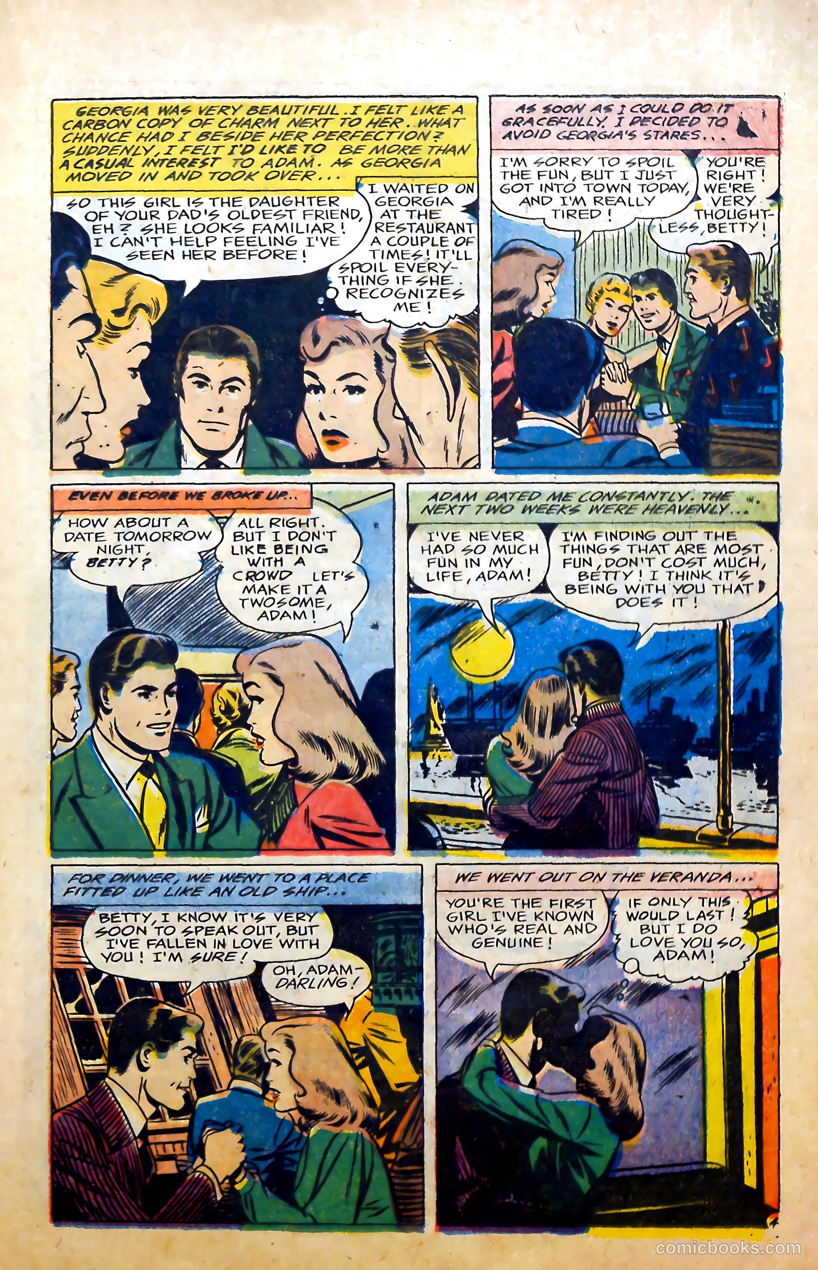 Love at First Sight #43 (1956) — page 21 of 36