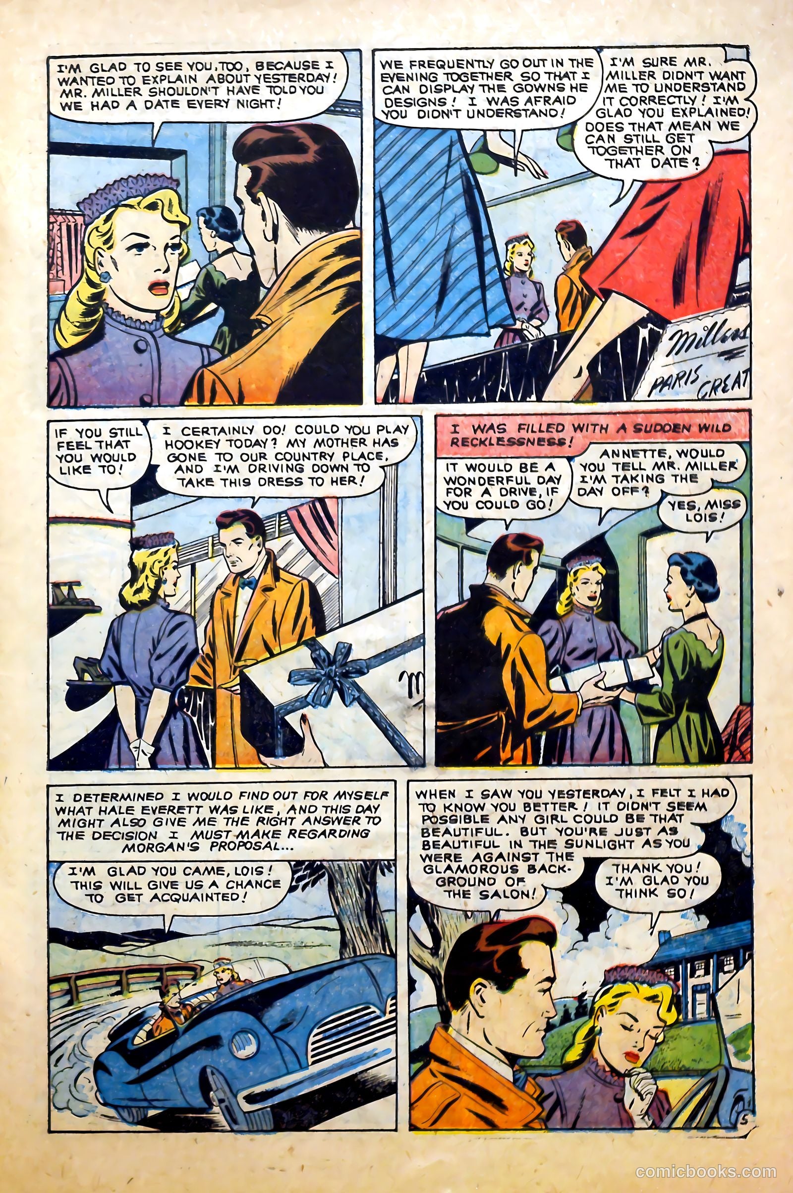 Love at First Sight #43 (1956) — page 31 of 36