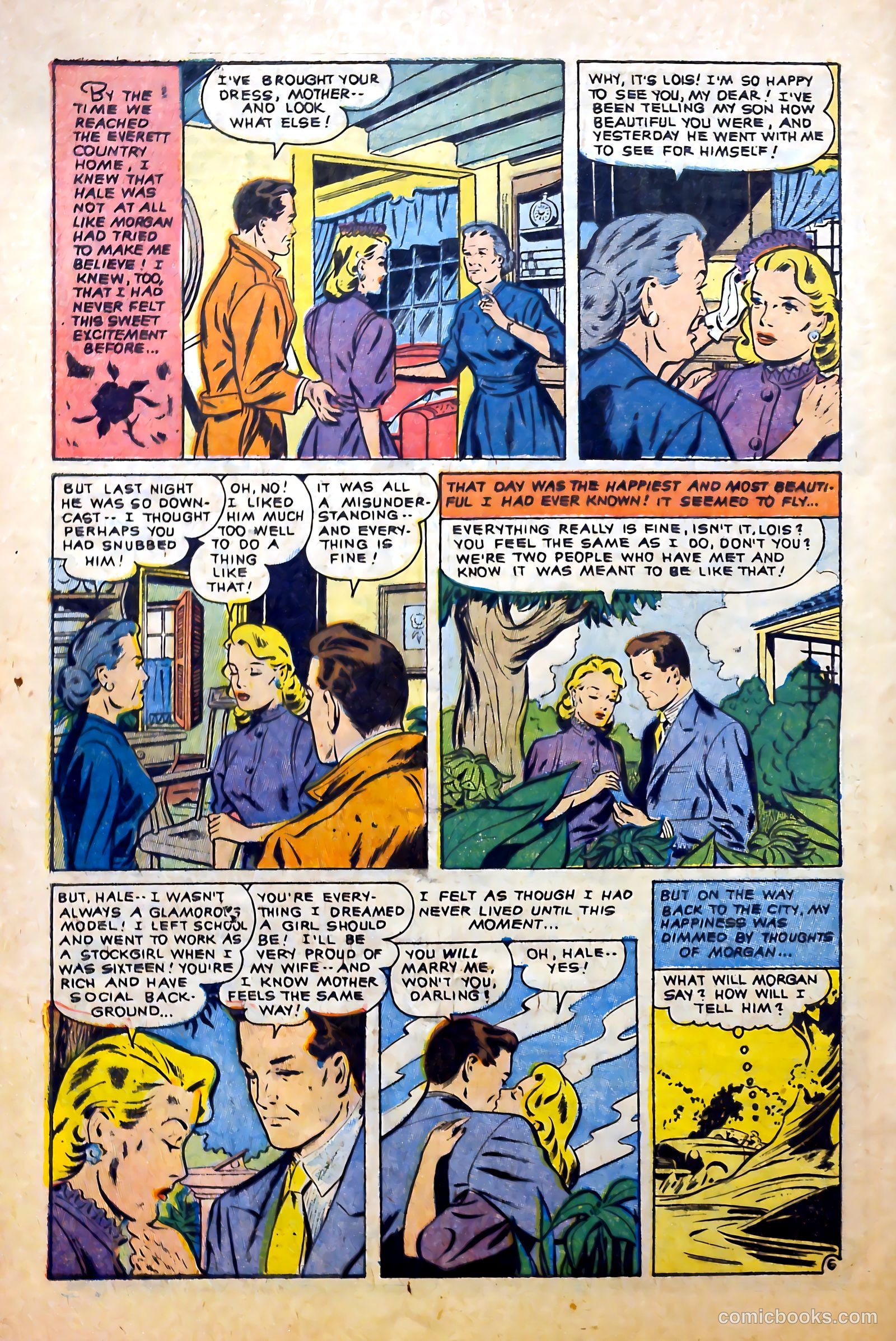 Love at First Sight #43 (1956) — page 32 of 36