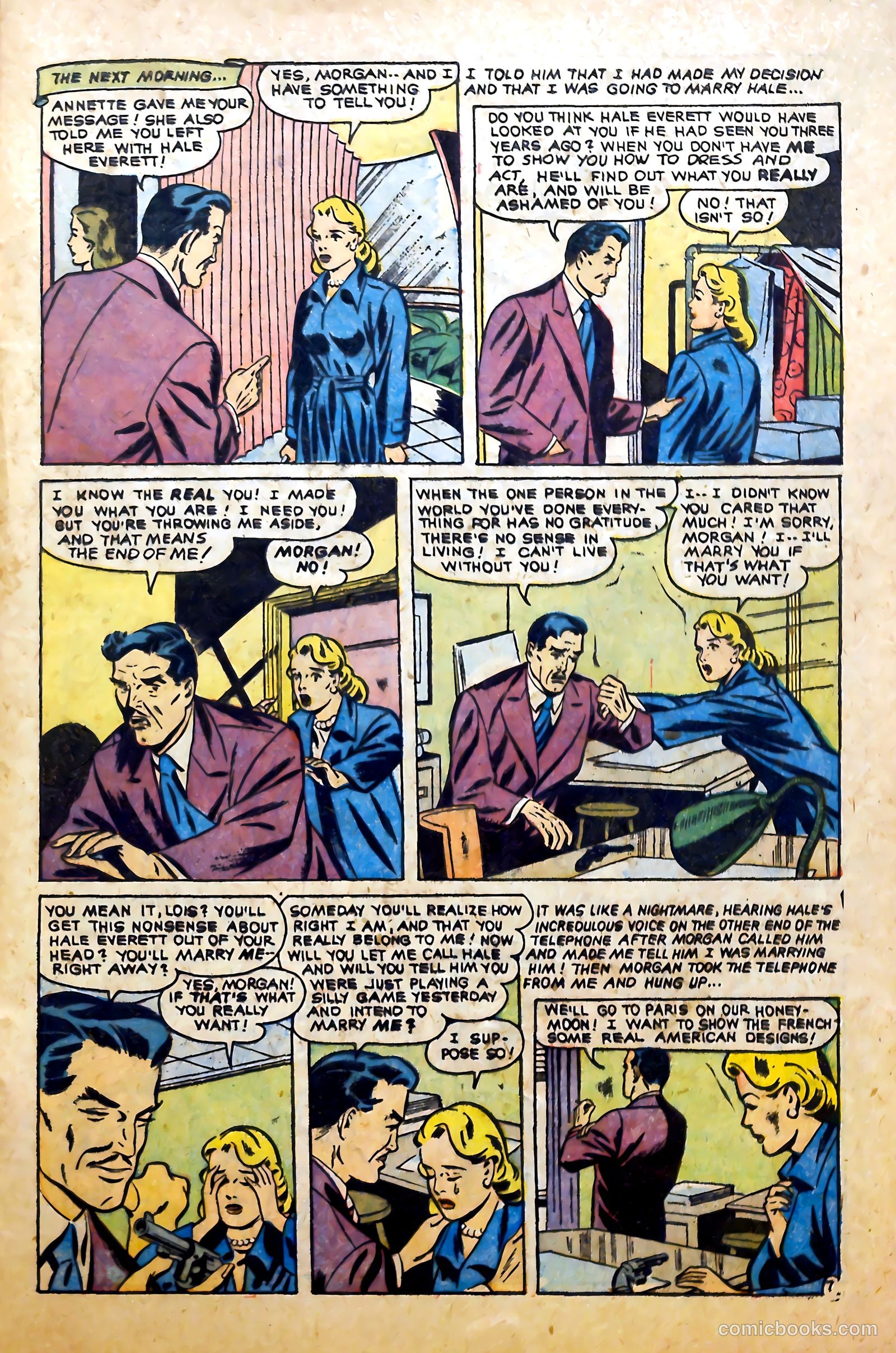 Love at First Sight #43 (1956) — page 33 of 36