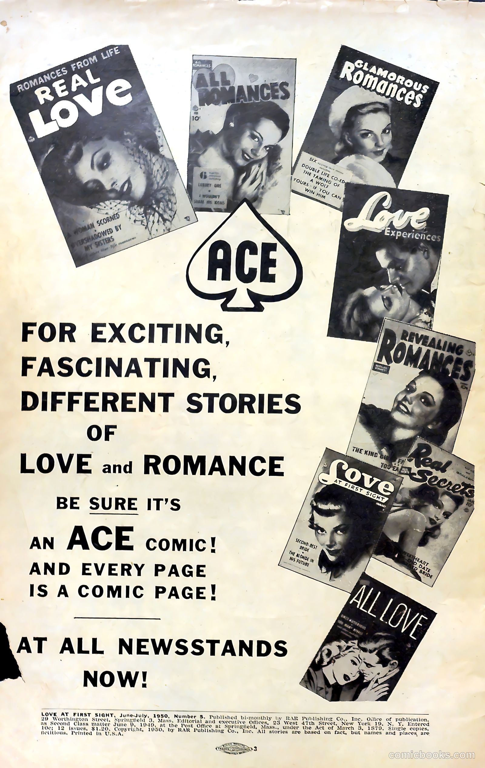 Love at First Sight #5 (1950) — page 2 of 36