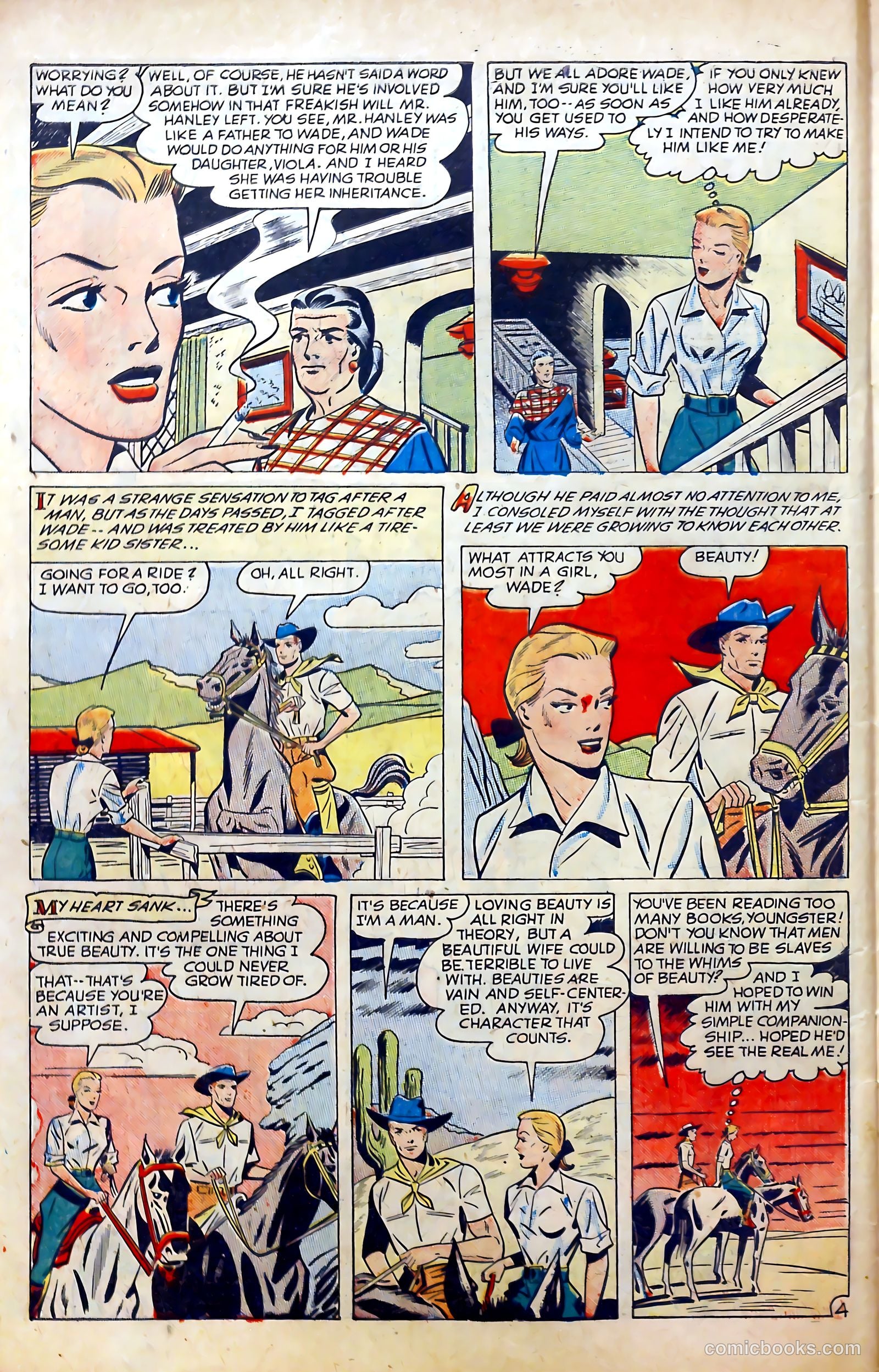 Love at First Sight #5 (1950) — page 6 of 36