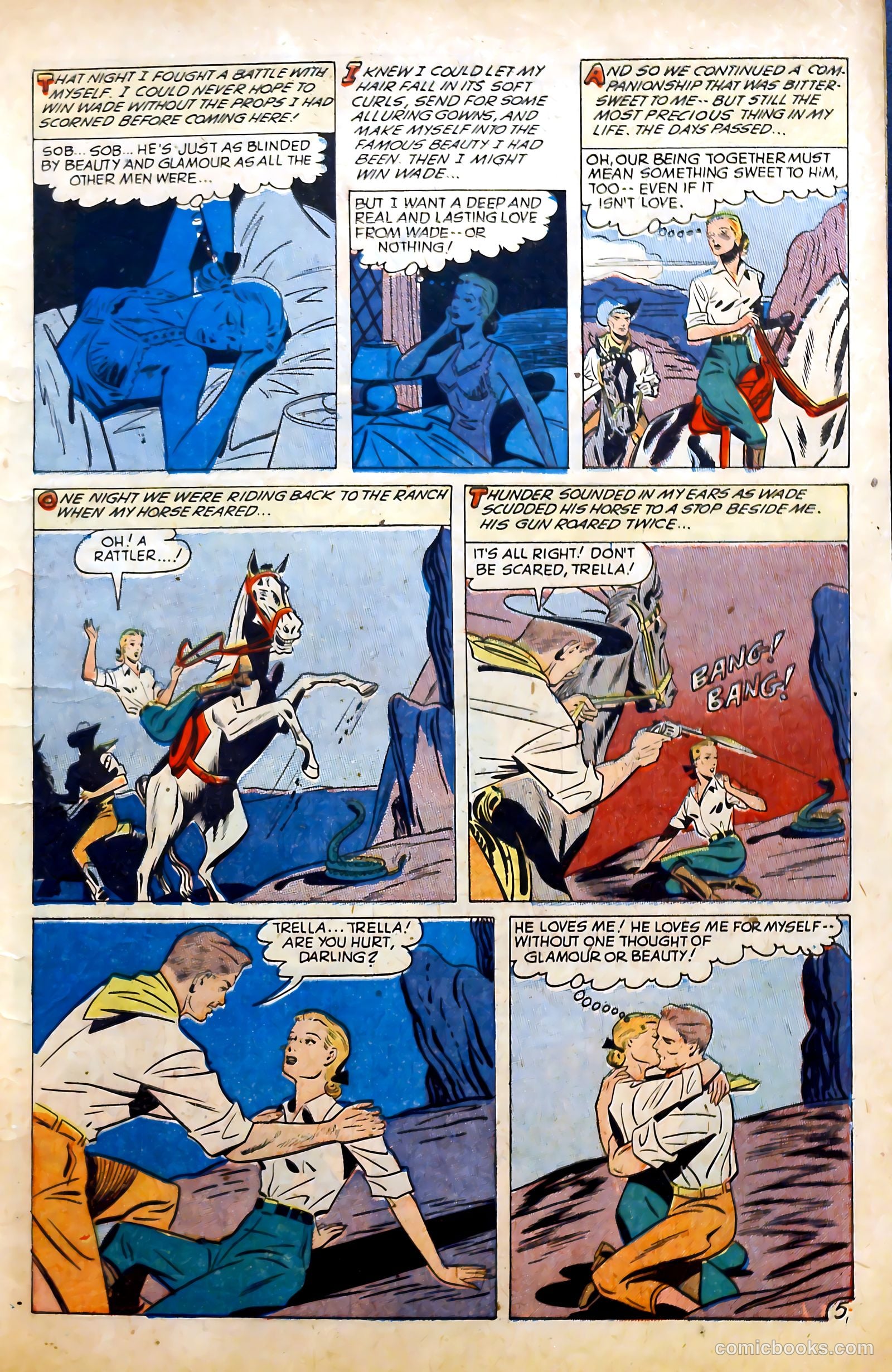Love at First Sight #5 (1950) — page 7 of 36