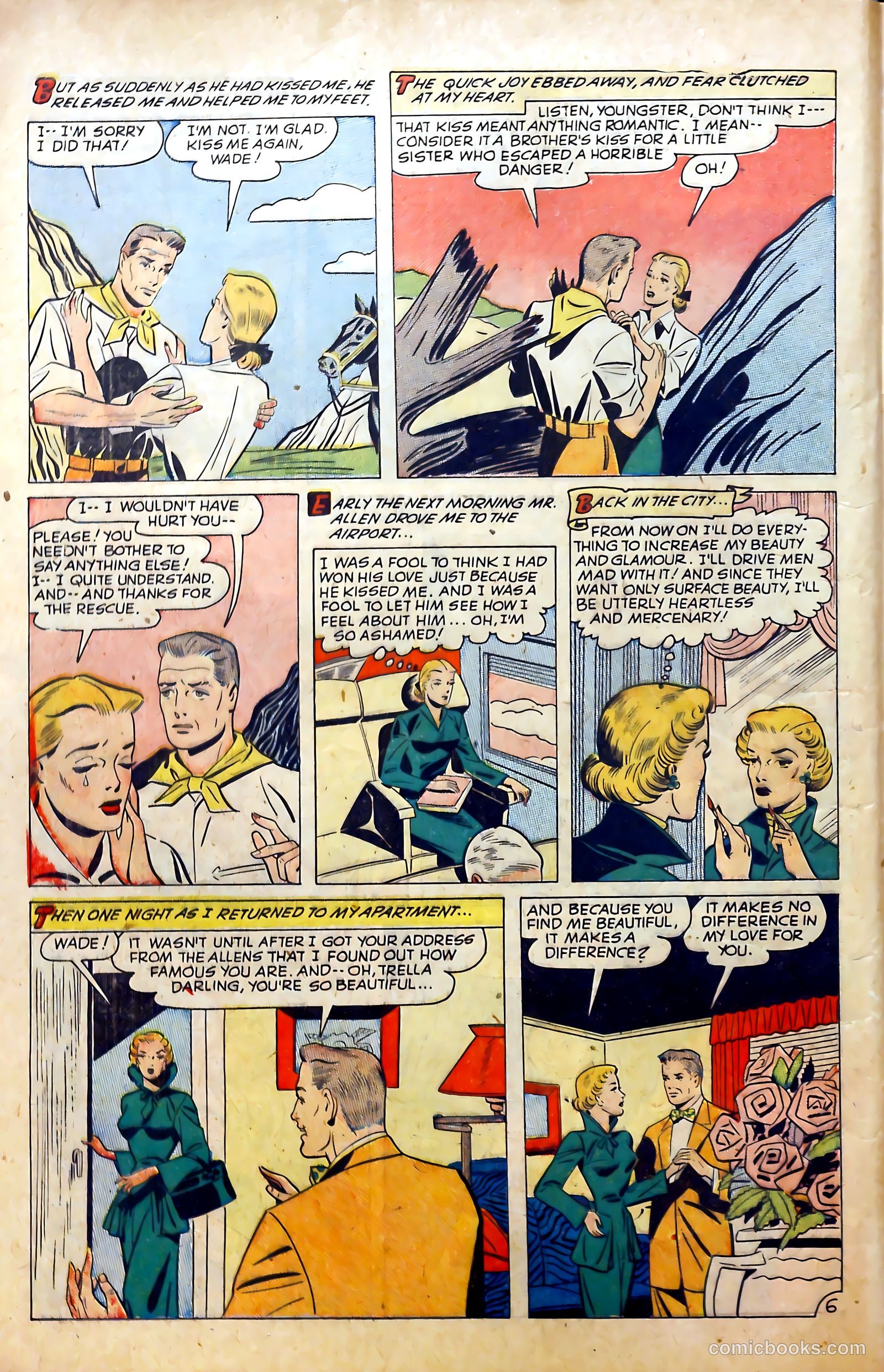 Love at First Sight #5 (1950) — page 8 of 36