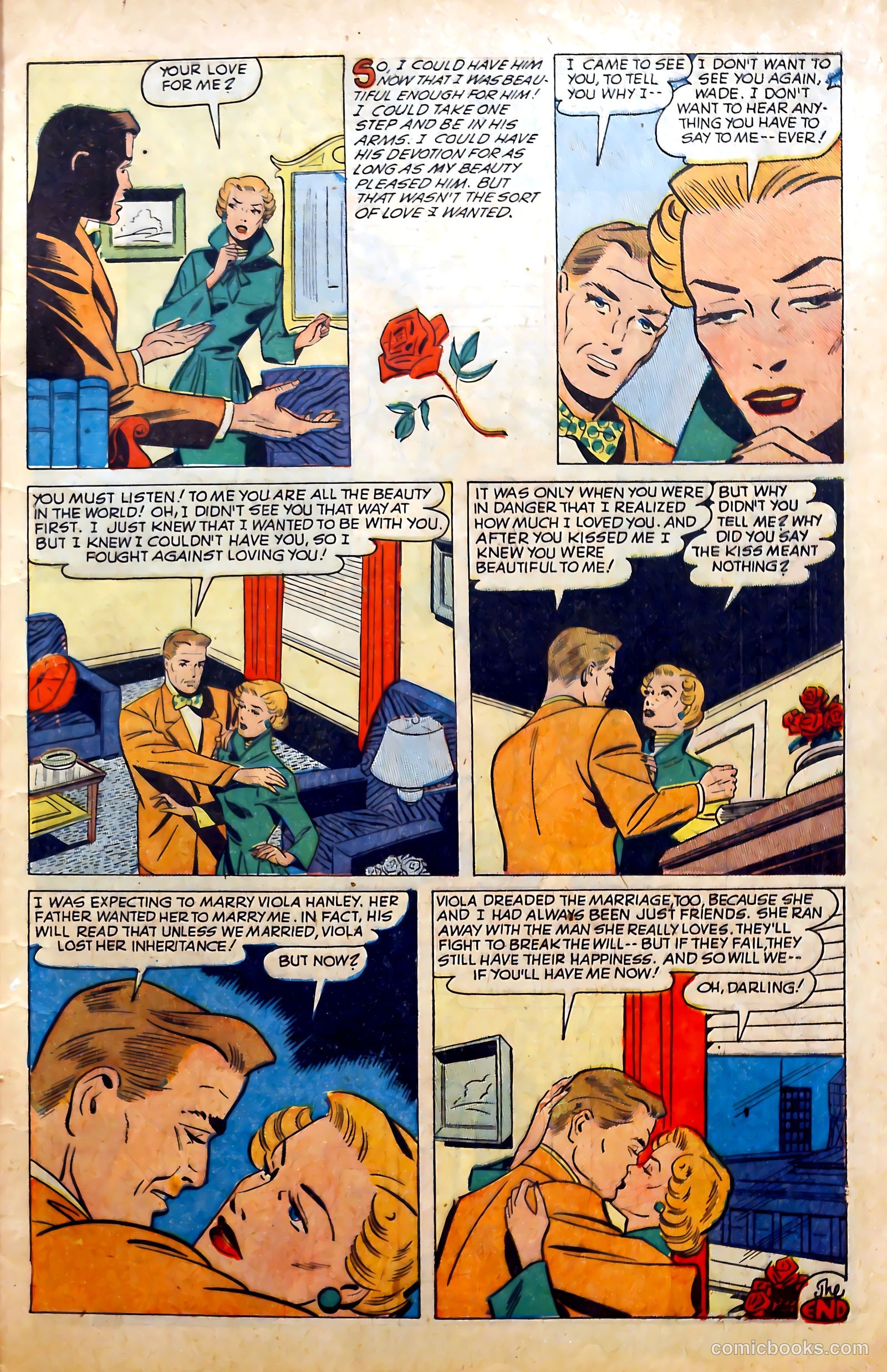 Love at First Sight #5 (1950) — page 9 of 36