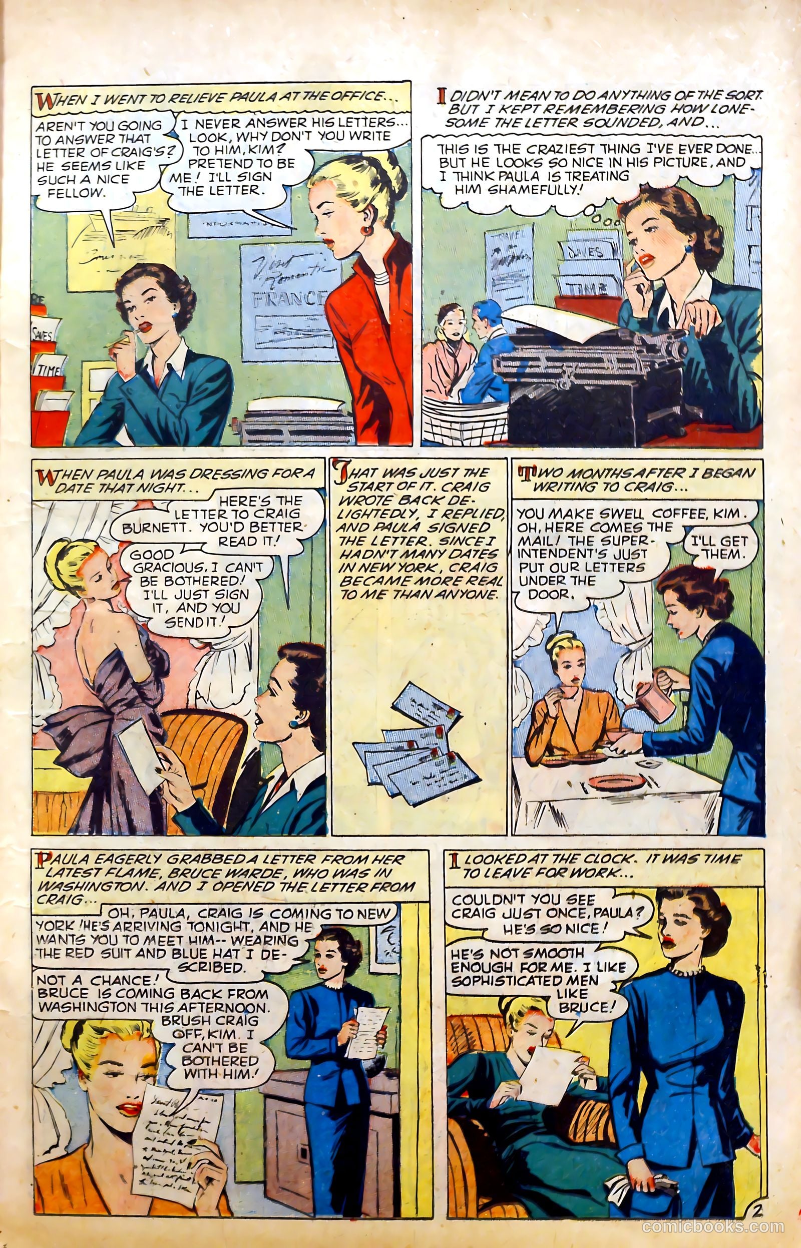 Love at First Sight #5 (1950) — page 11 of 36