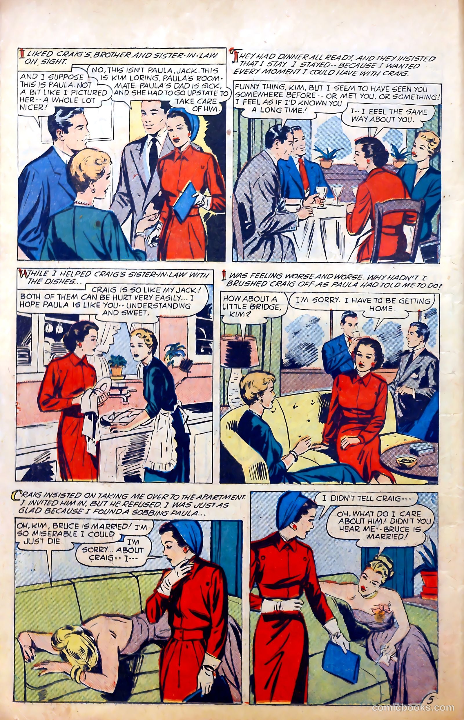 Love at First Sight #5 (1950) — page 14 of 36