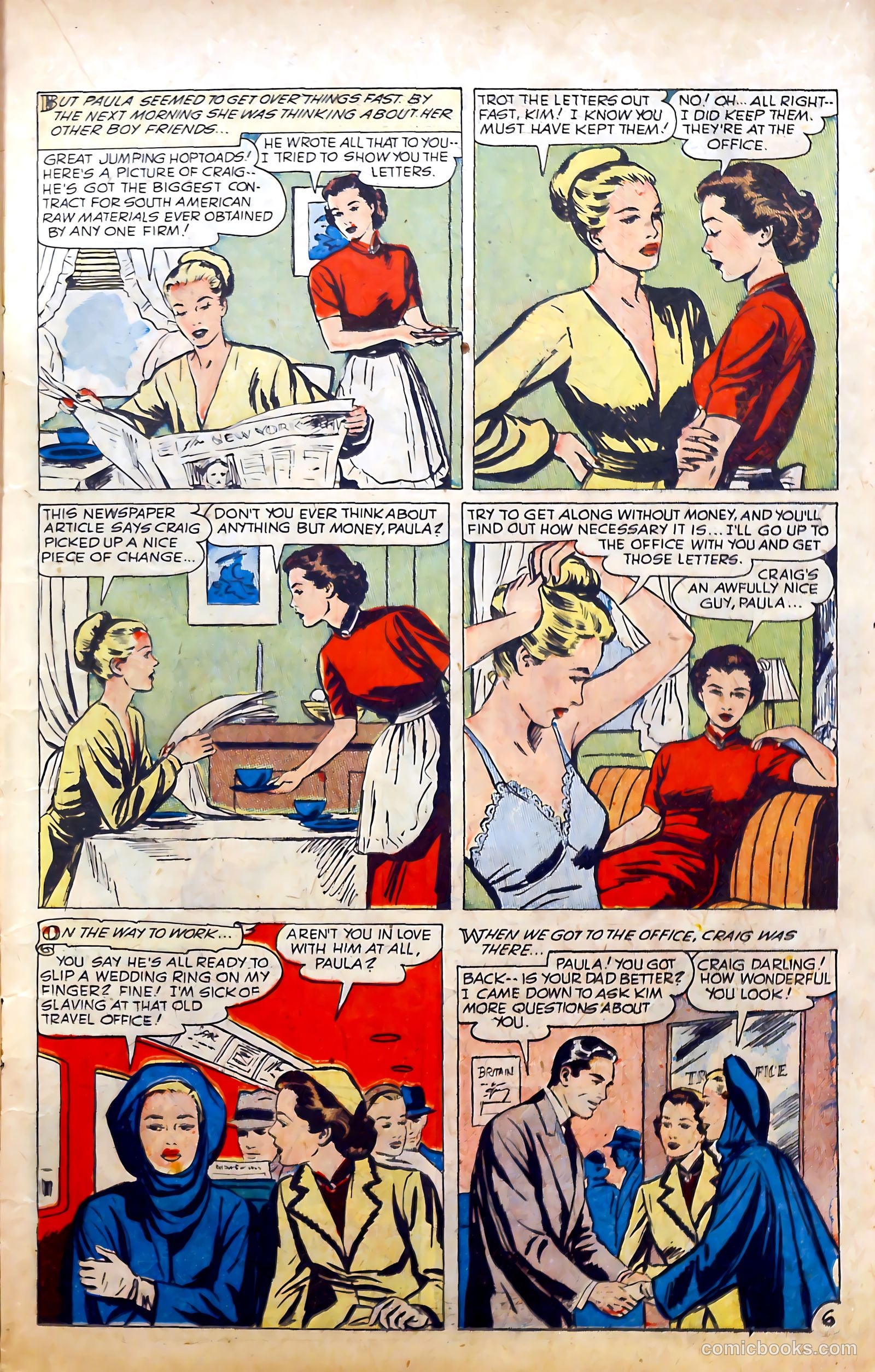 Love at First Sight #5 (1950) — page 15 of 36
