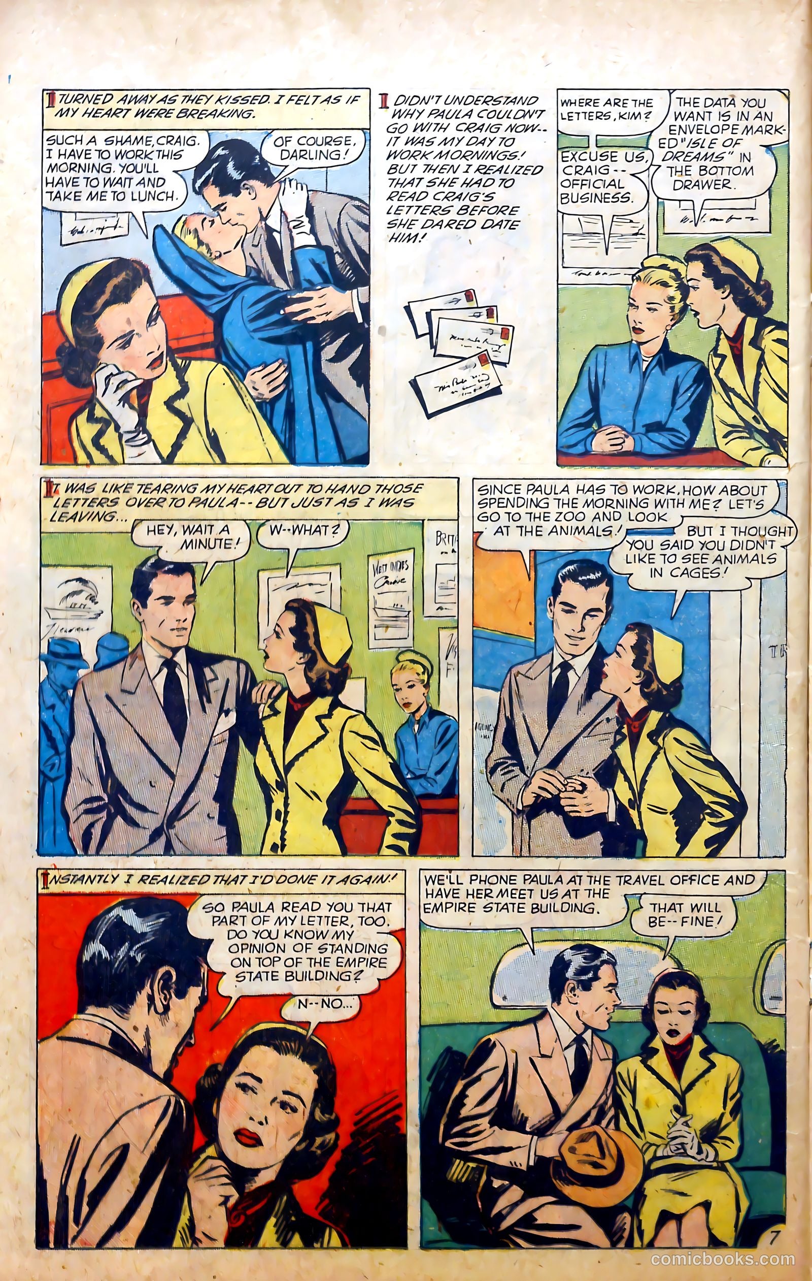 Love at First Sight #5 (1950) — page 16 of 36