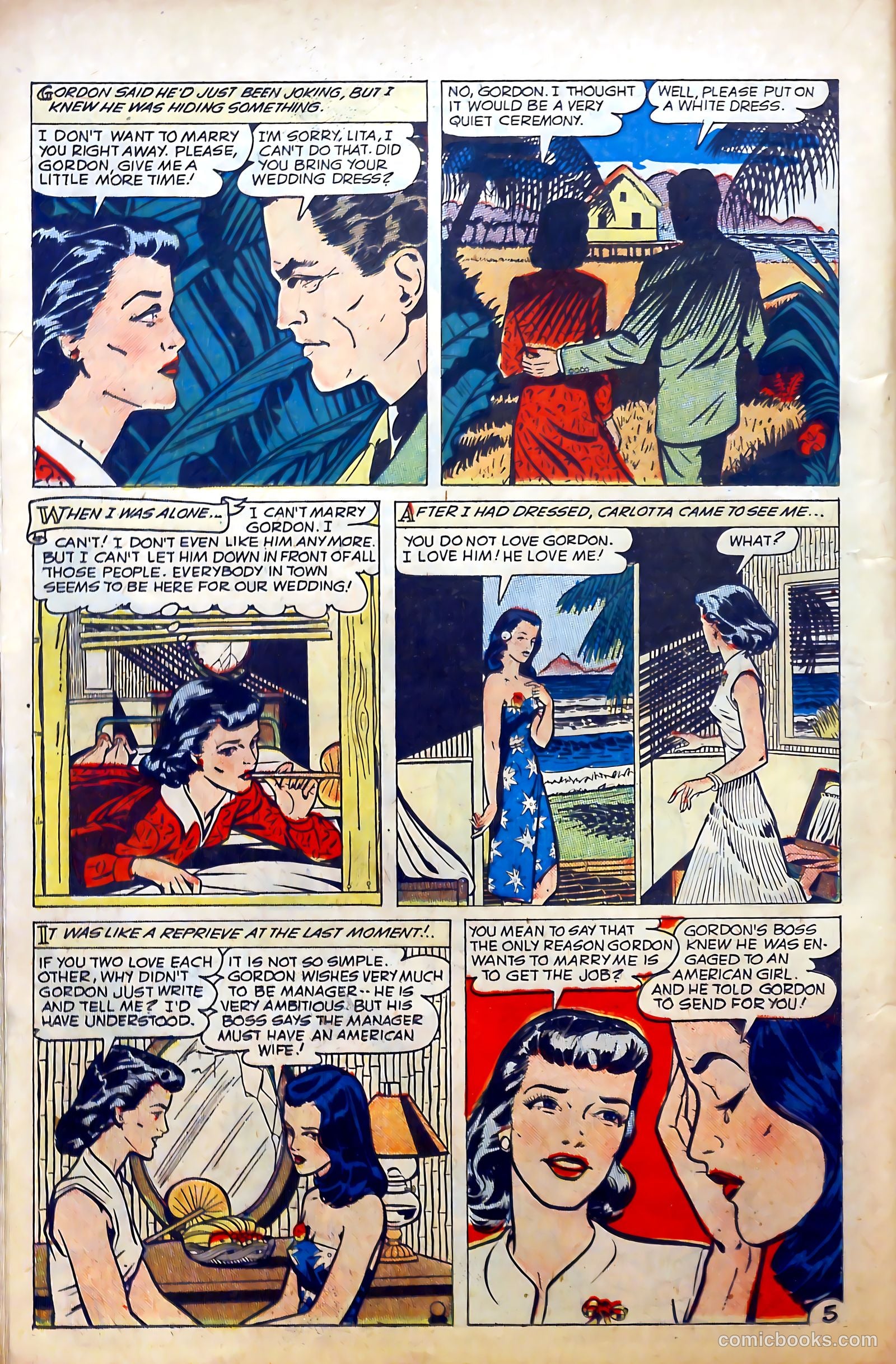 Love at First Sight #5 (1950) — page 22 of 36