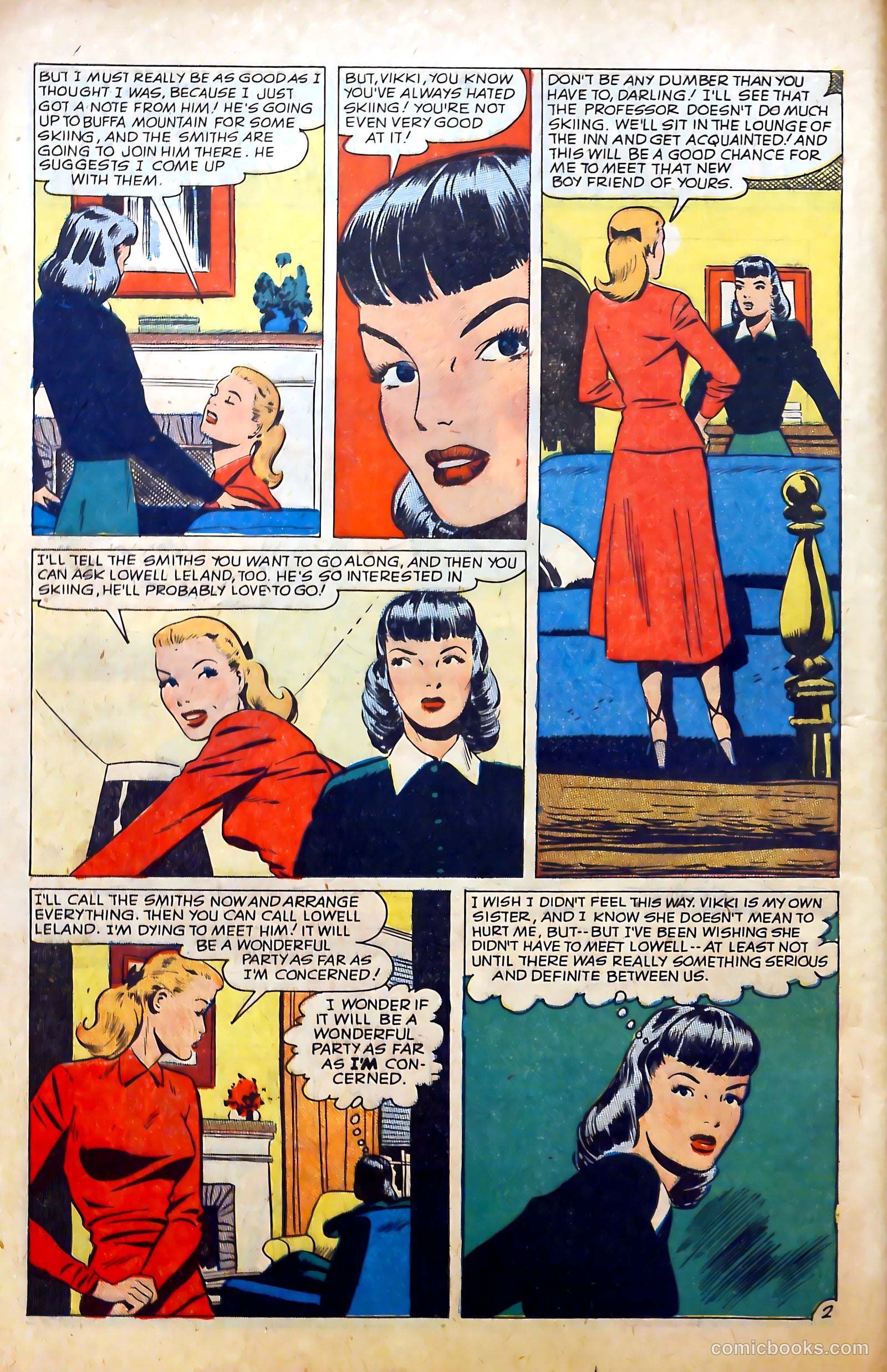 Love at First Sight #5 (1950) — page 28 of 36
