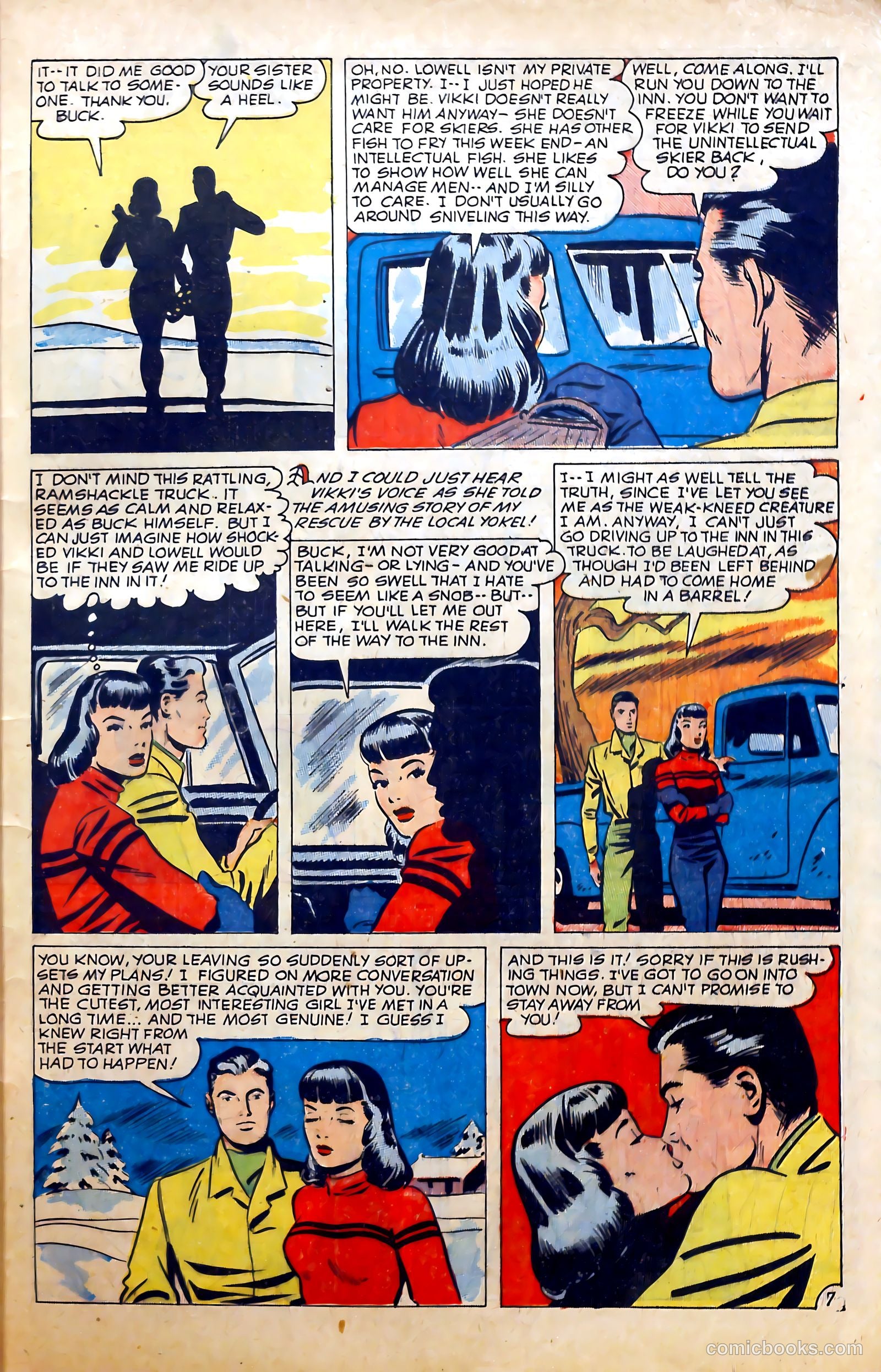 Love at First Sight #5 (1950) — page 33 of 36