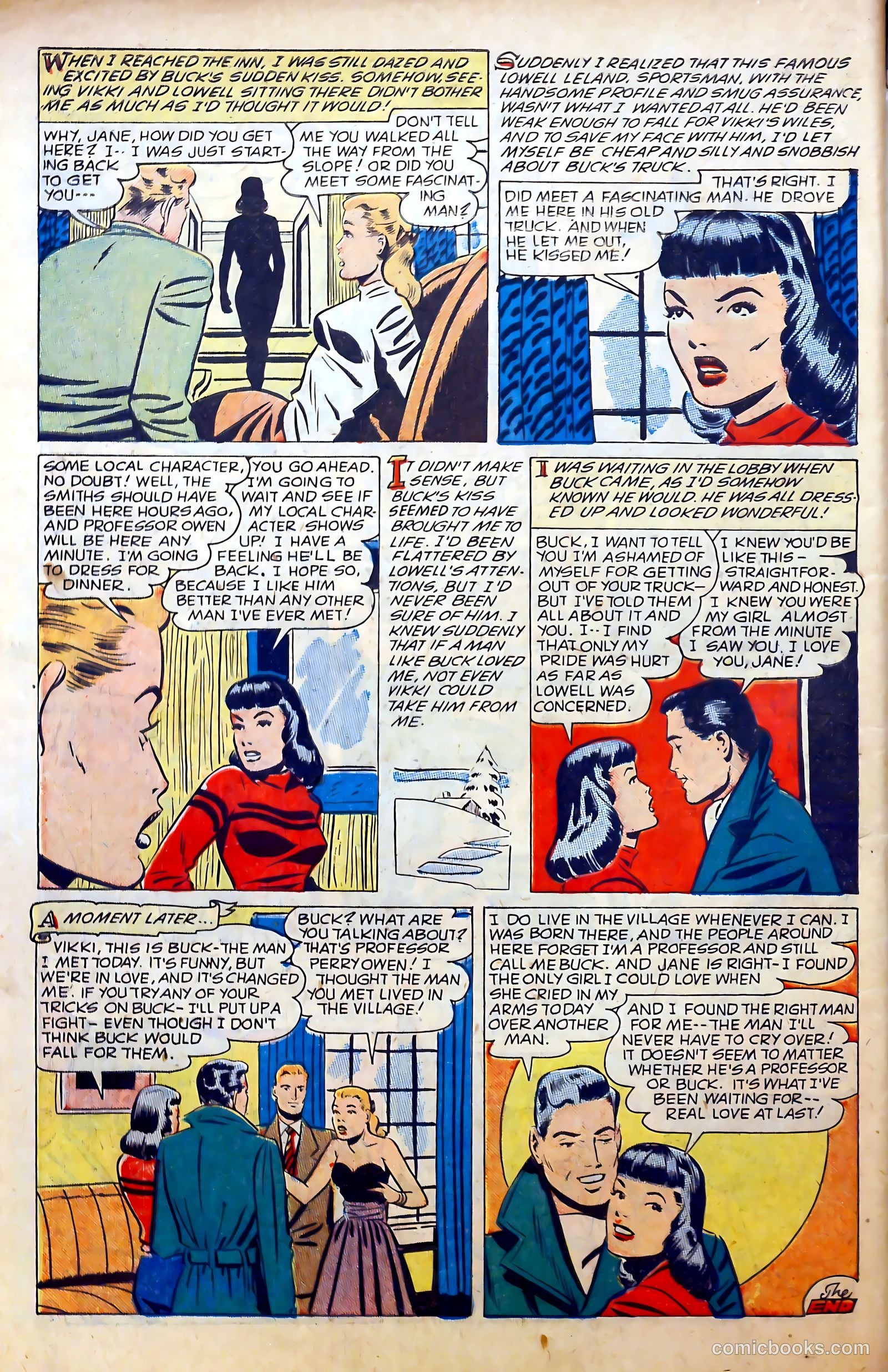 Love at First Sight #5 (1950) — page 34 of 36