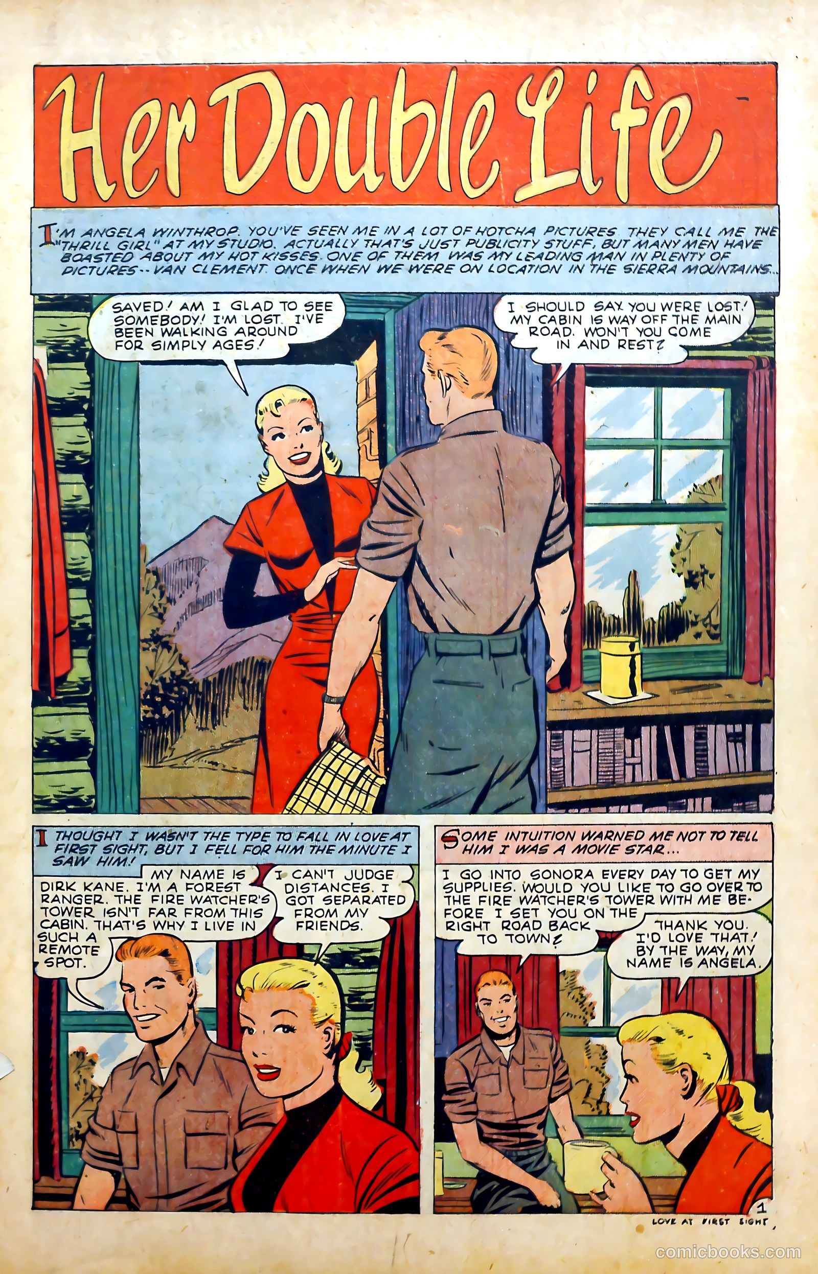 Love at First Sight #6 (1950) — page 3 of 36