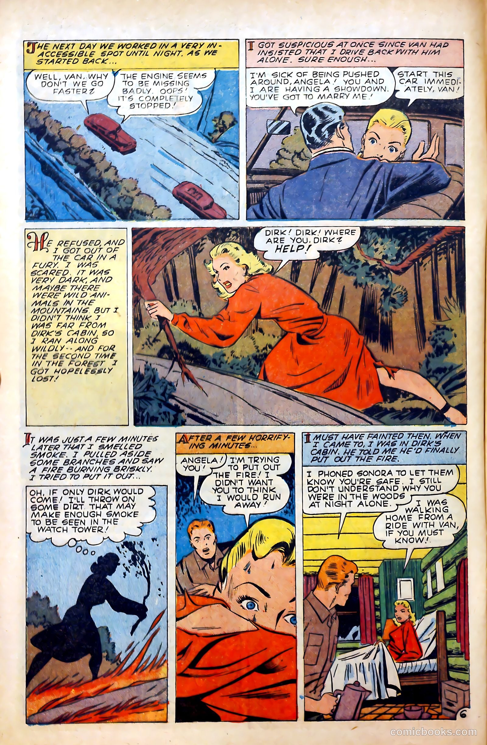 Love at First Sight #6 (1950) — page 8 of 36