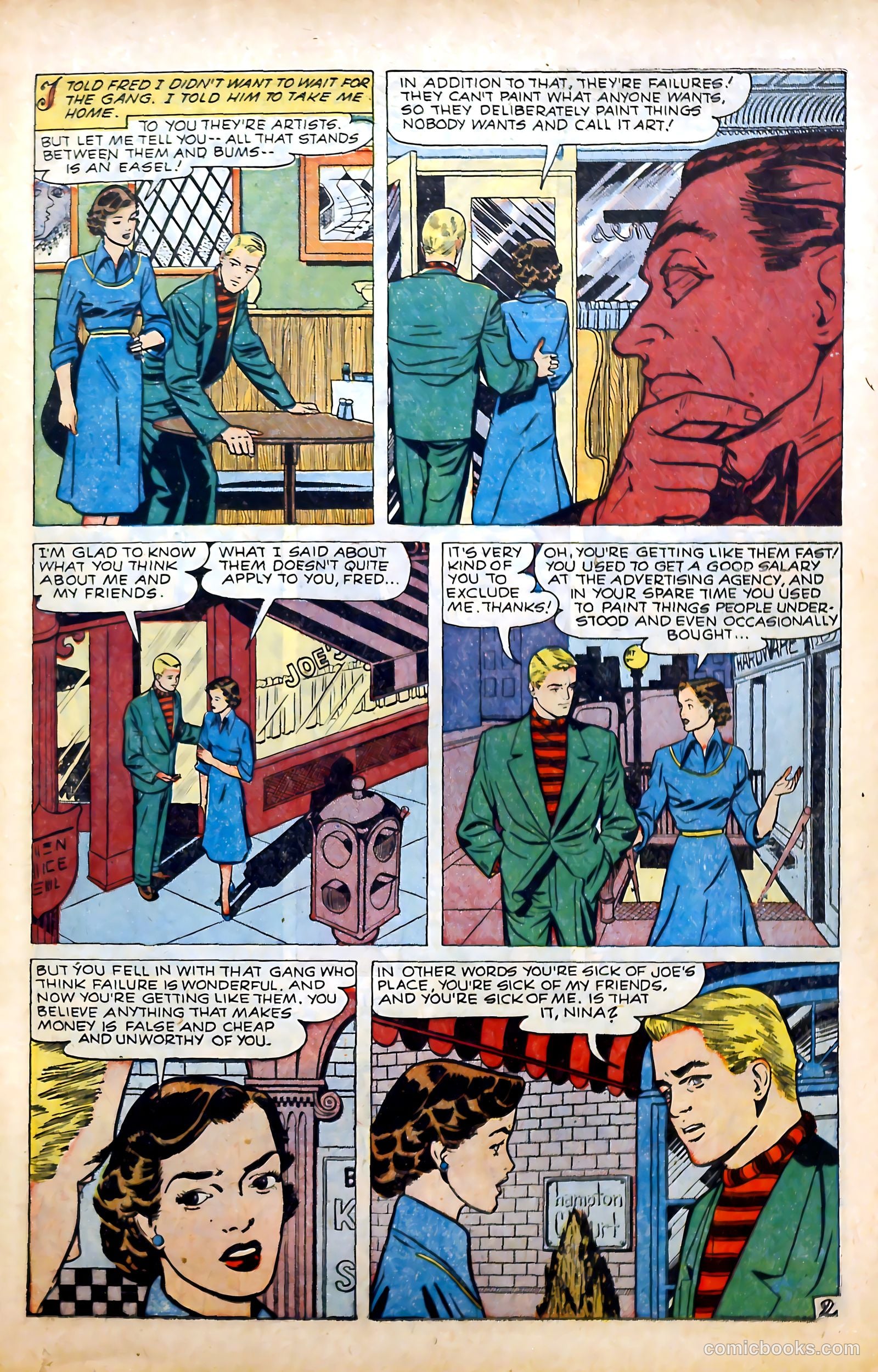 Love at First Sight #6 (1950) — page 11 of 36