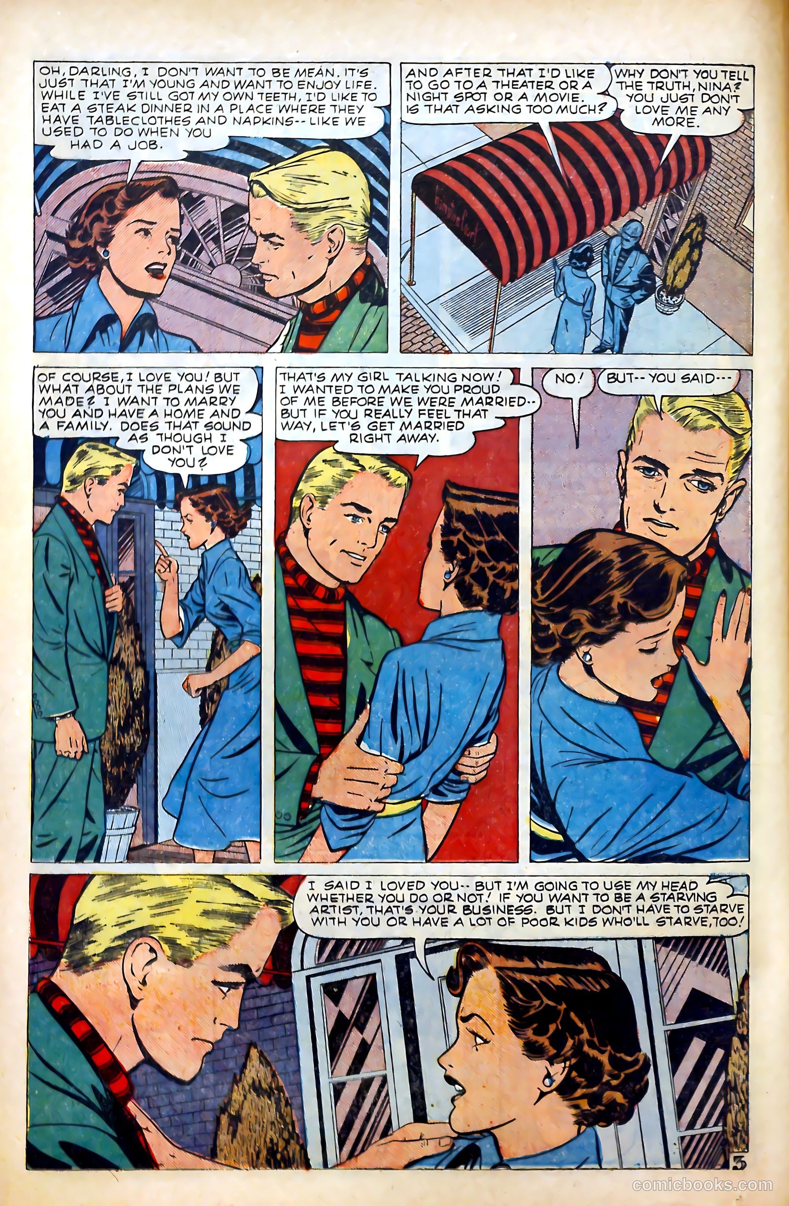 Love at First Sight #6 (1950) — page 12 of 36