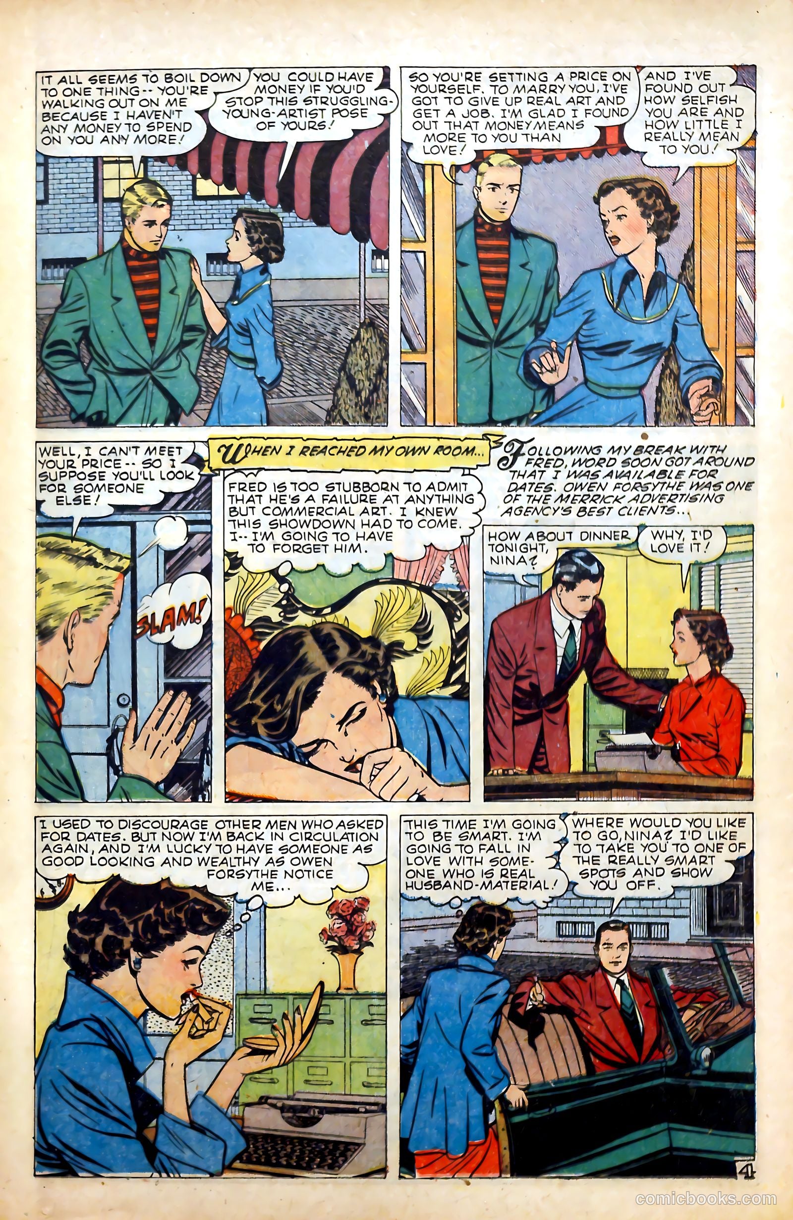 Love at First Sight #6 (1950) — page 13 of 36