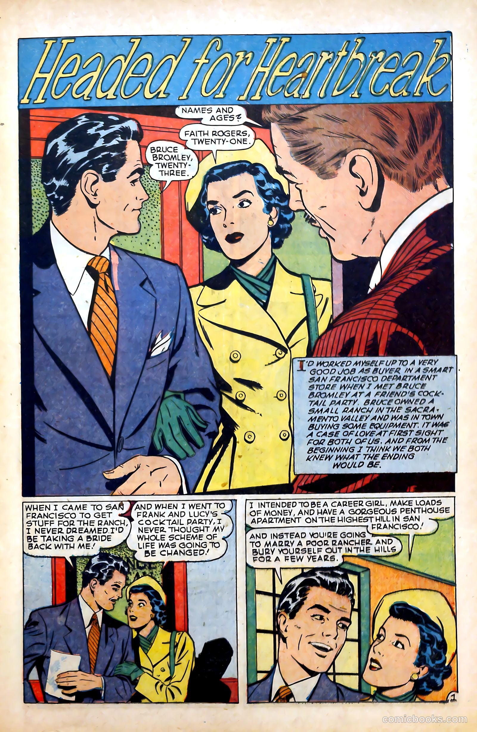 Love at First Sight #6 (1950) — page 17 of 36