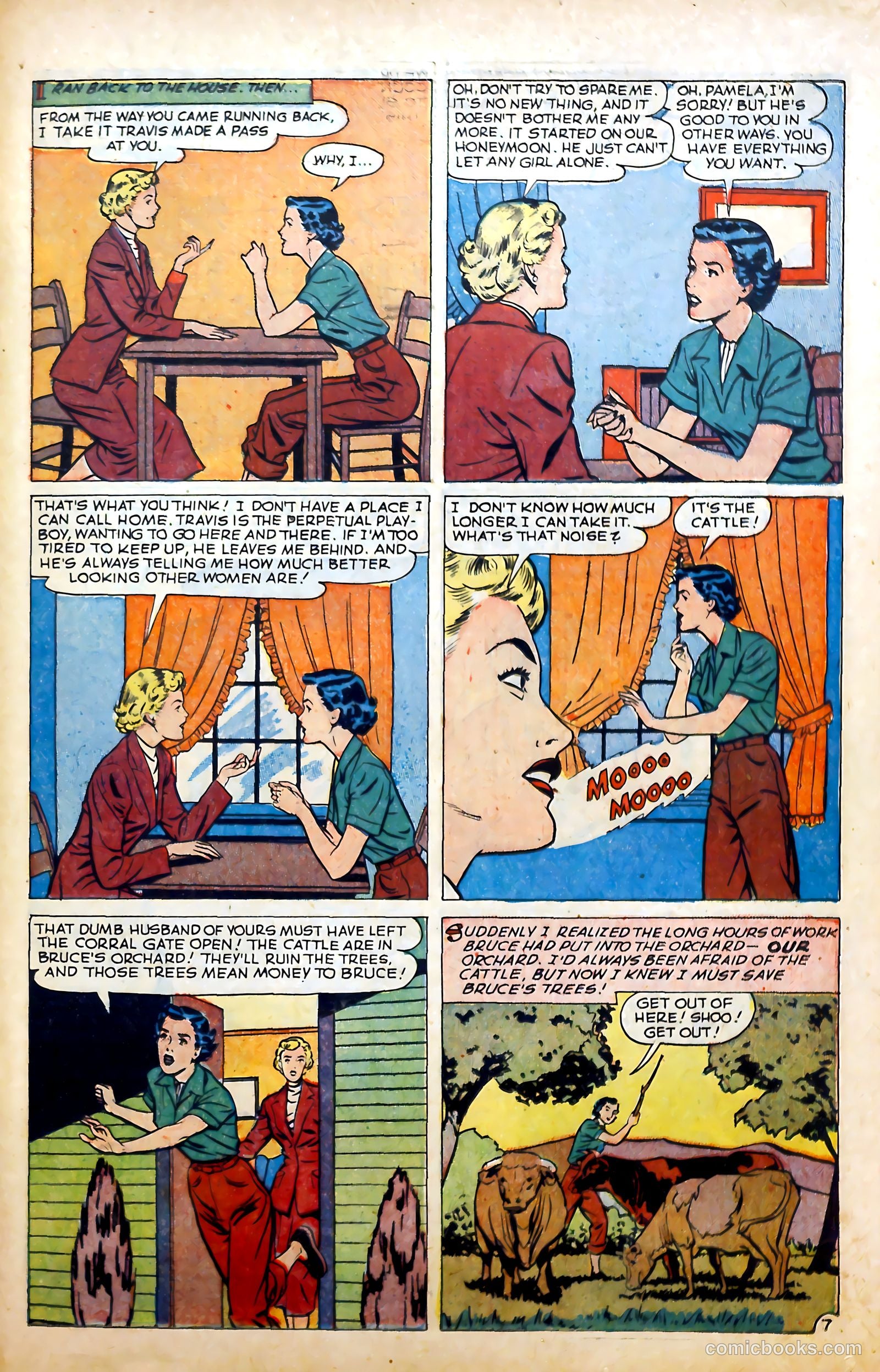 Love at First Sight #6 (1950) — page 23 of 36