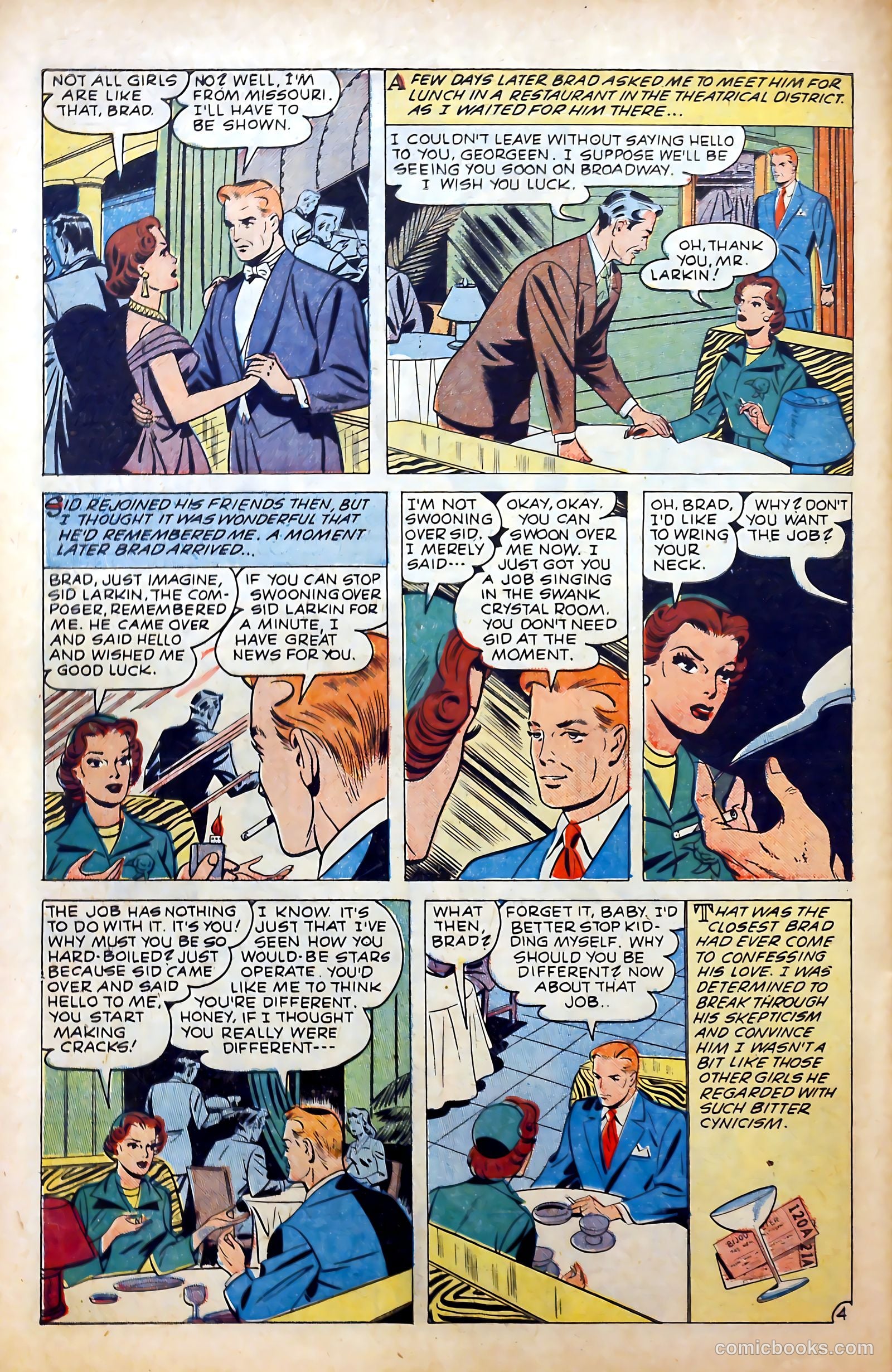 Love at First Sight #6 (1950) — page 30 of 36