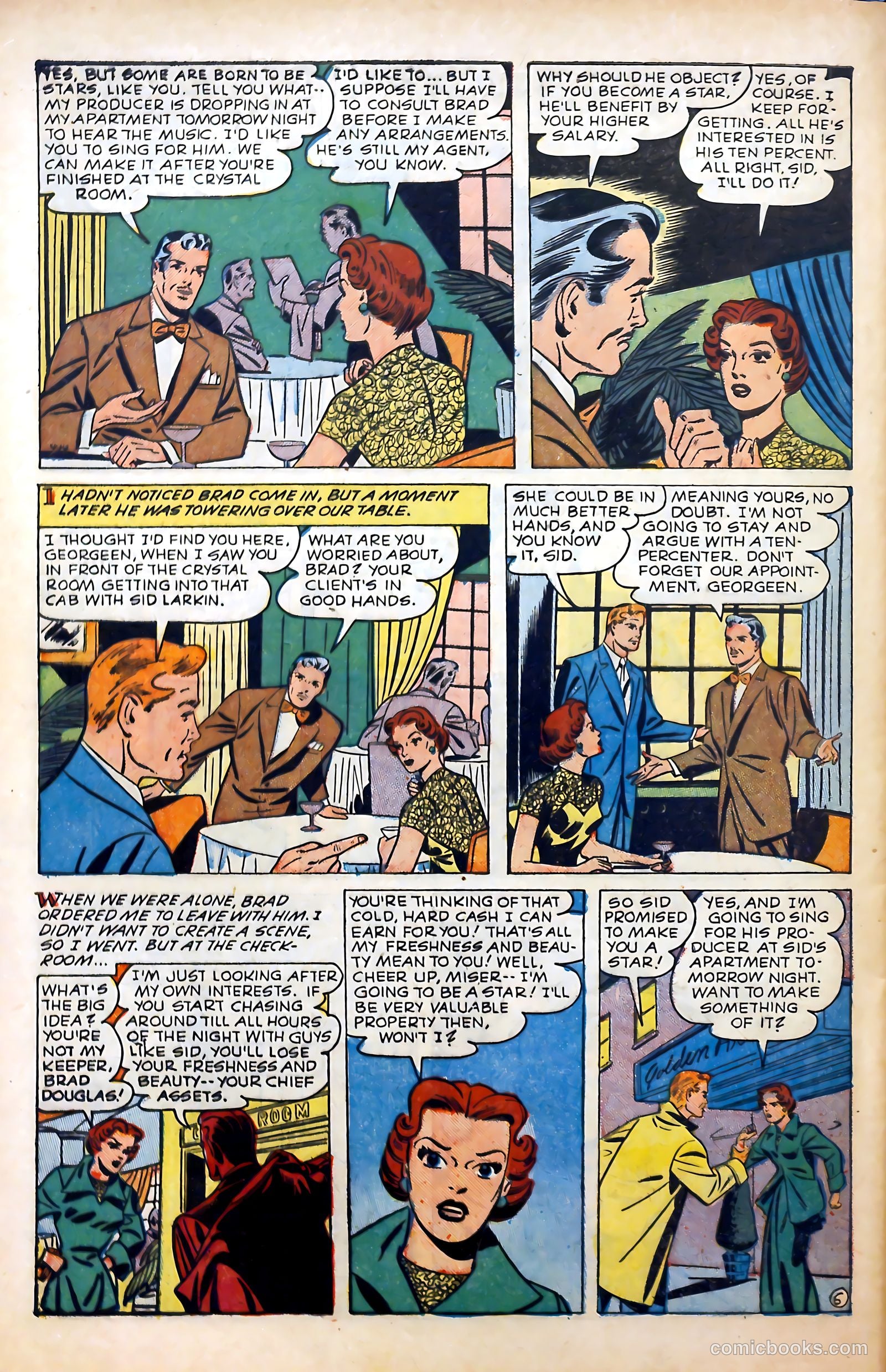 Love at First Sight #6 (1950) — page 32 of 36