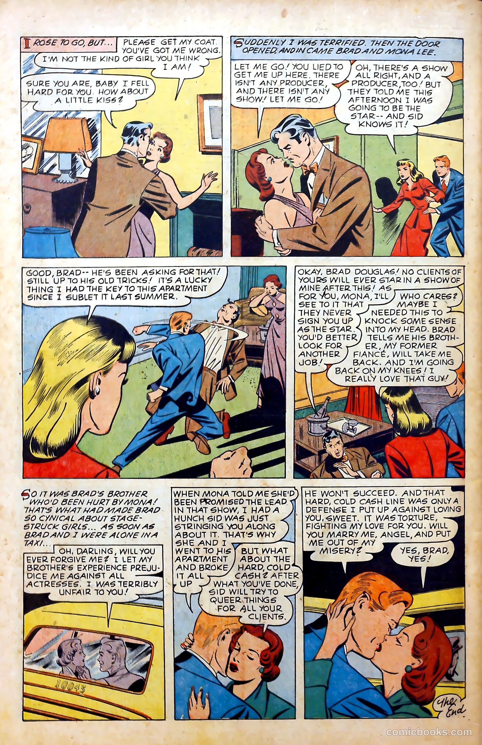 Love at First Sight #6 (1950) — page 34 of 36