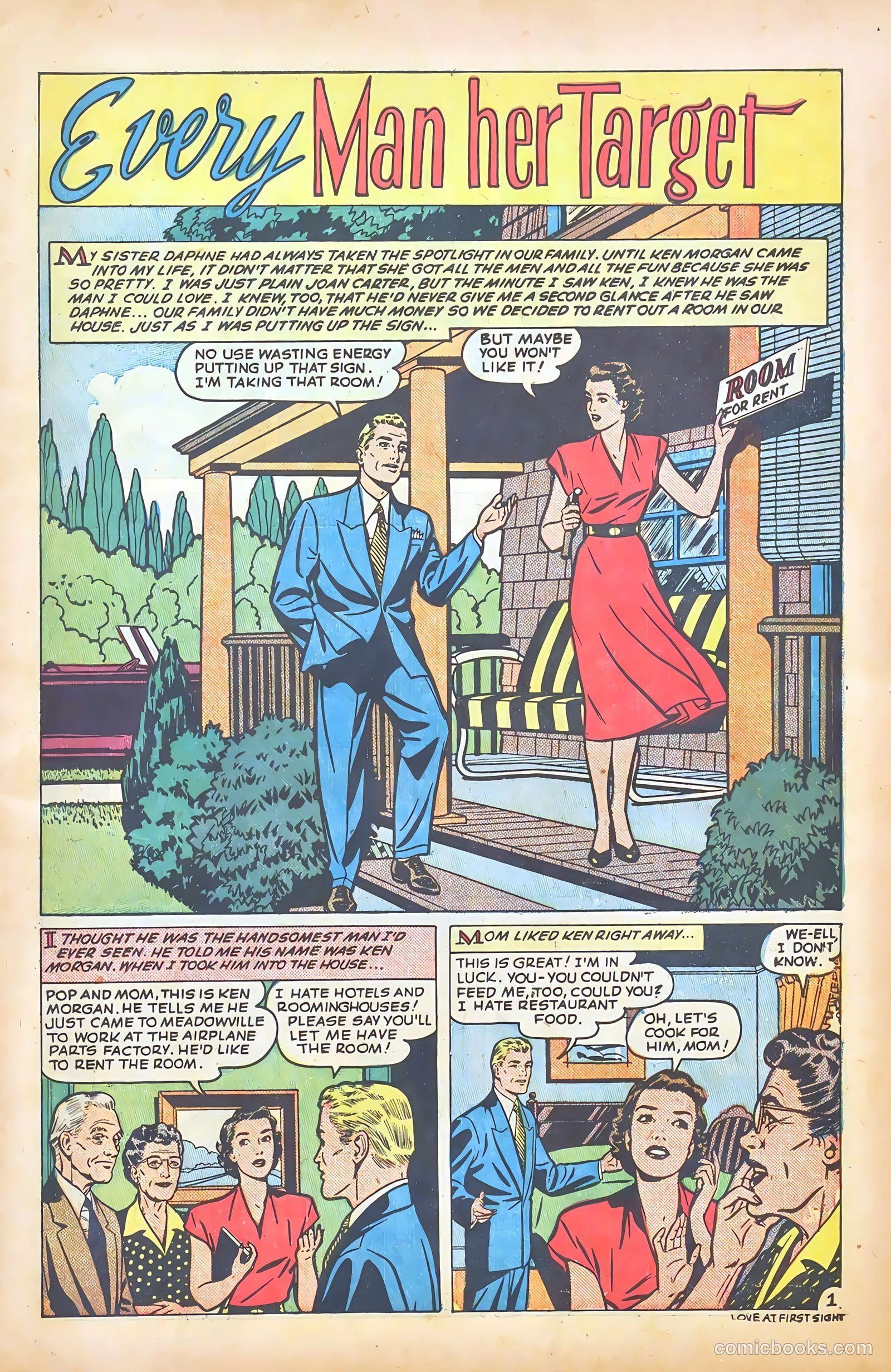 Love at First Sight #7 (1951) — page 3 of 36