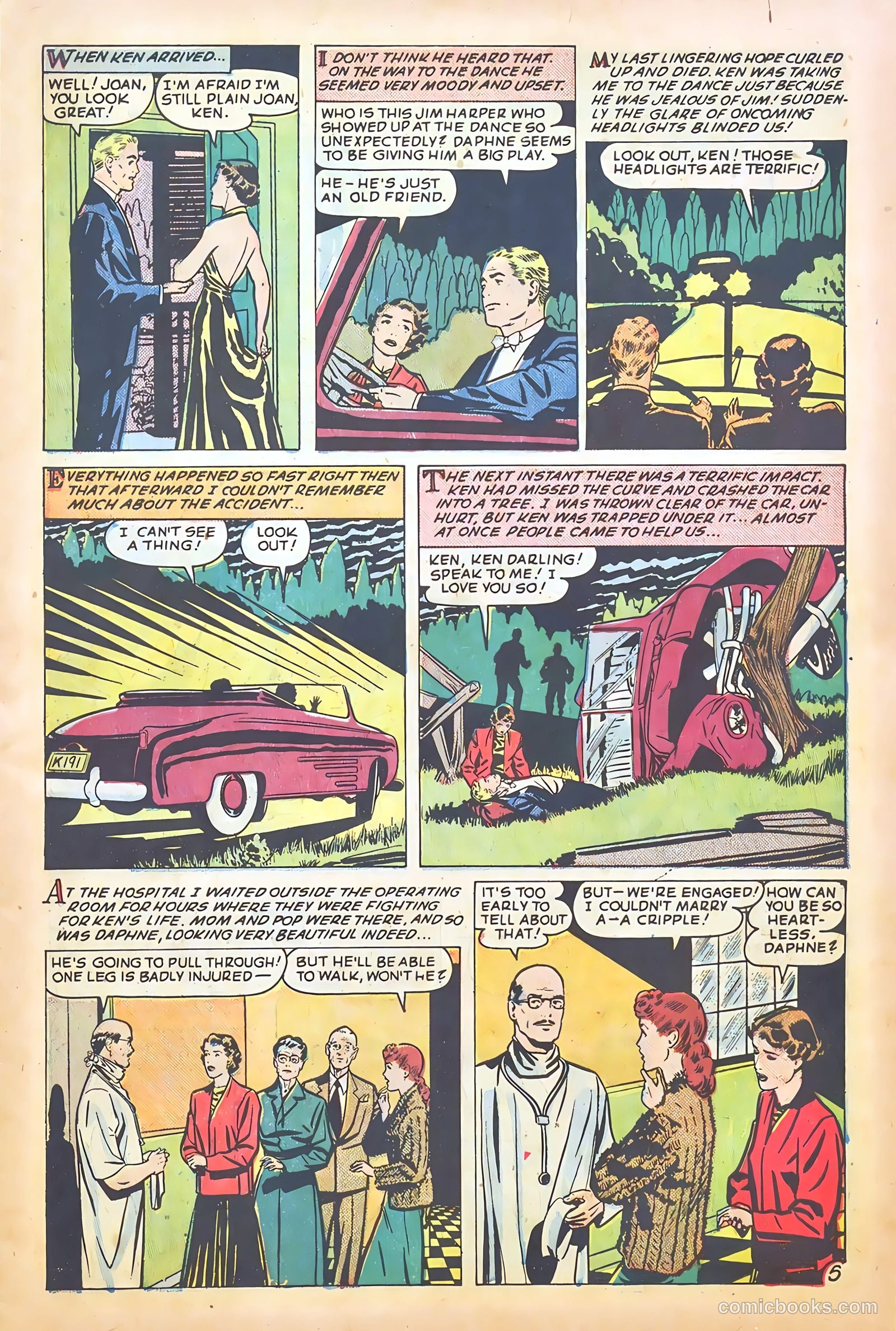 Love at First Sight #7 (1951) — page 7 of 36
