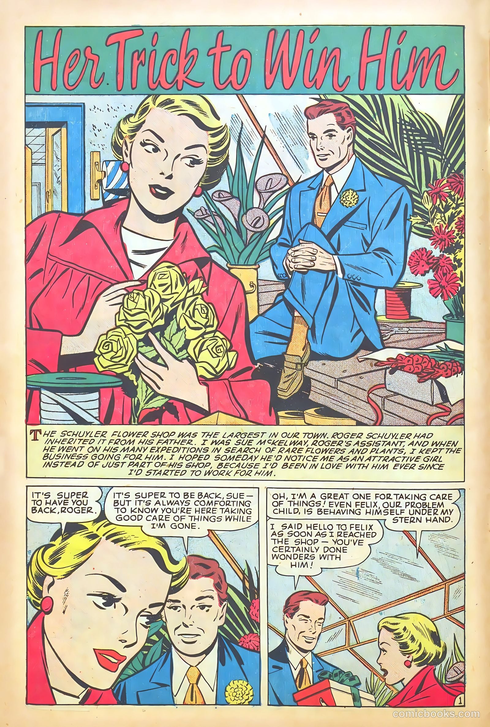 Love at First Sight #7 (1951) — page 10 of 36