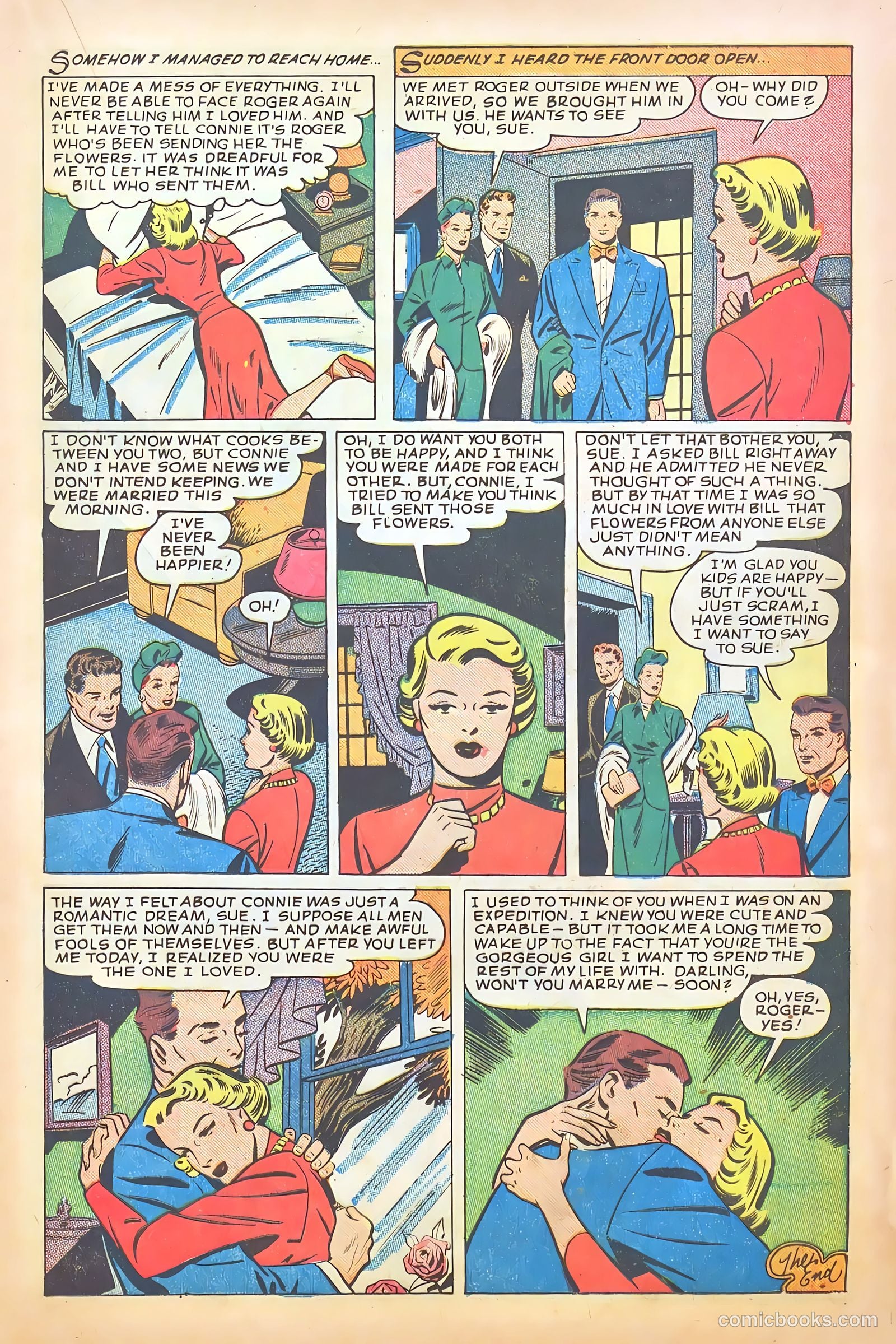 Love at First Sight #7 (1951) — page 17 of 36
