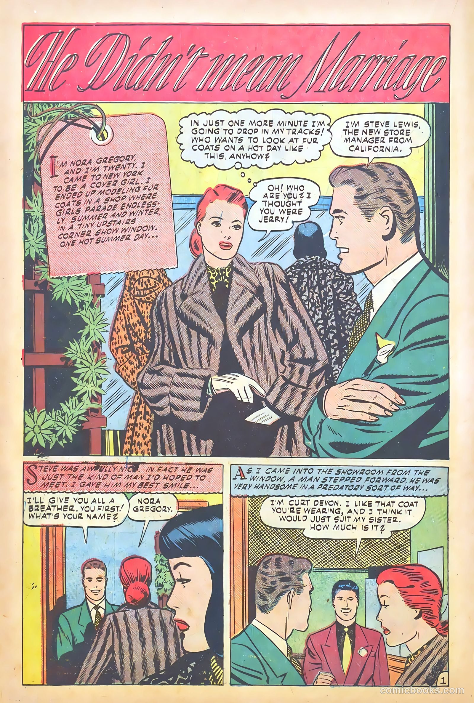 Love at First Sight #7 (1951) — page 18 of 36