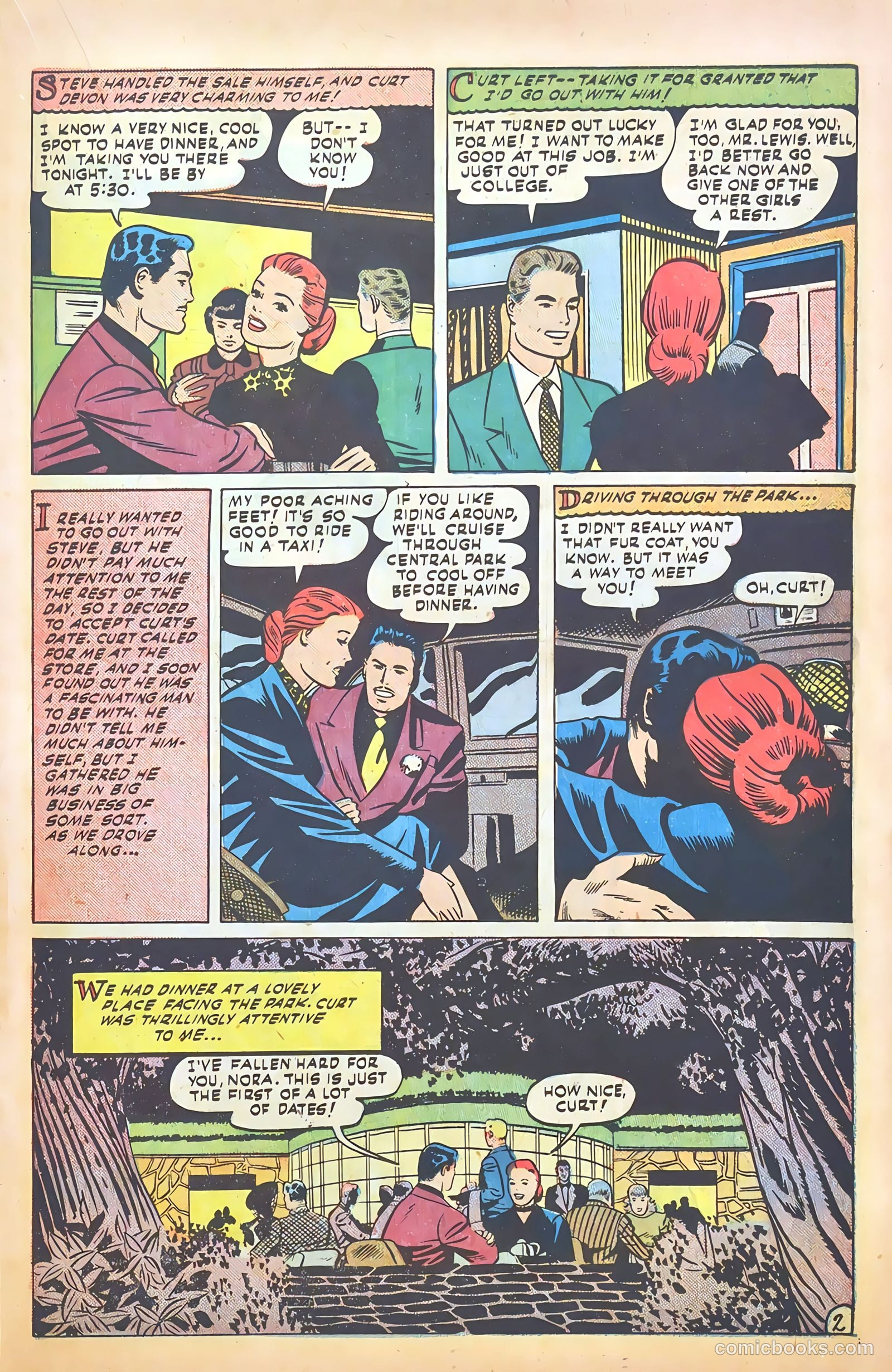 Love at First Sight #7 (1951) — page 19 of 36