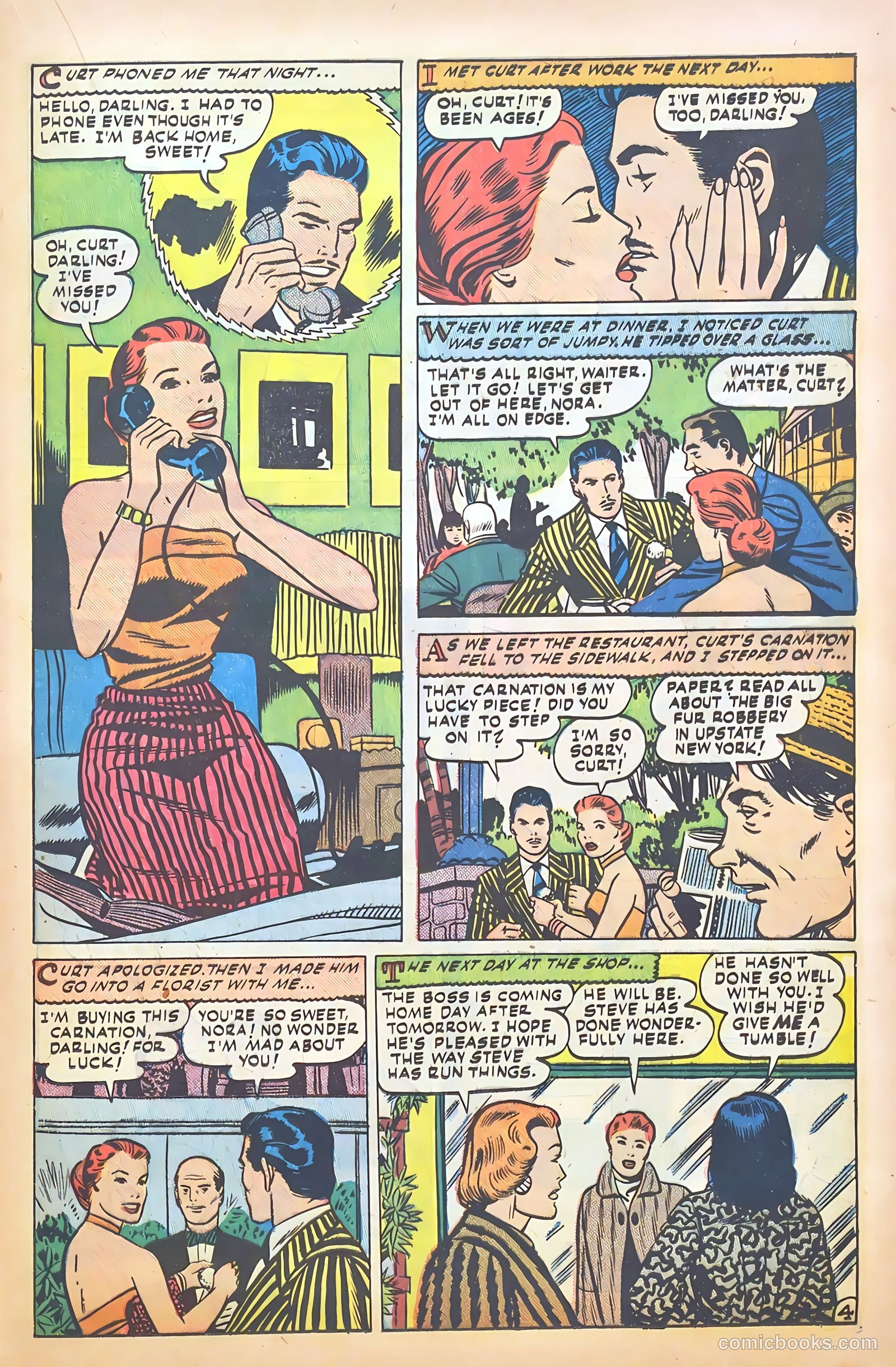 Love at First Sight #7 (1951) — page 21 of 36