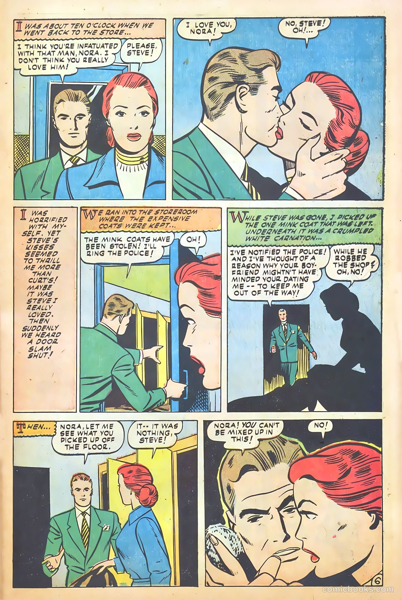 Love at First Sight #7 (1951) — page 23 of 36
